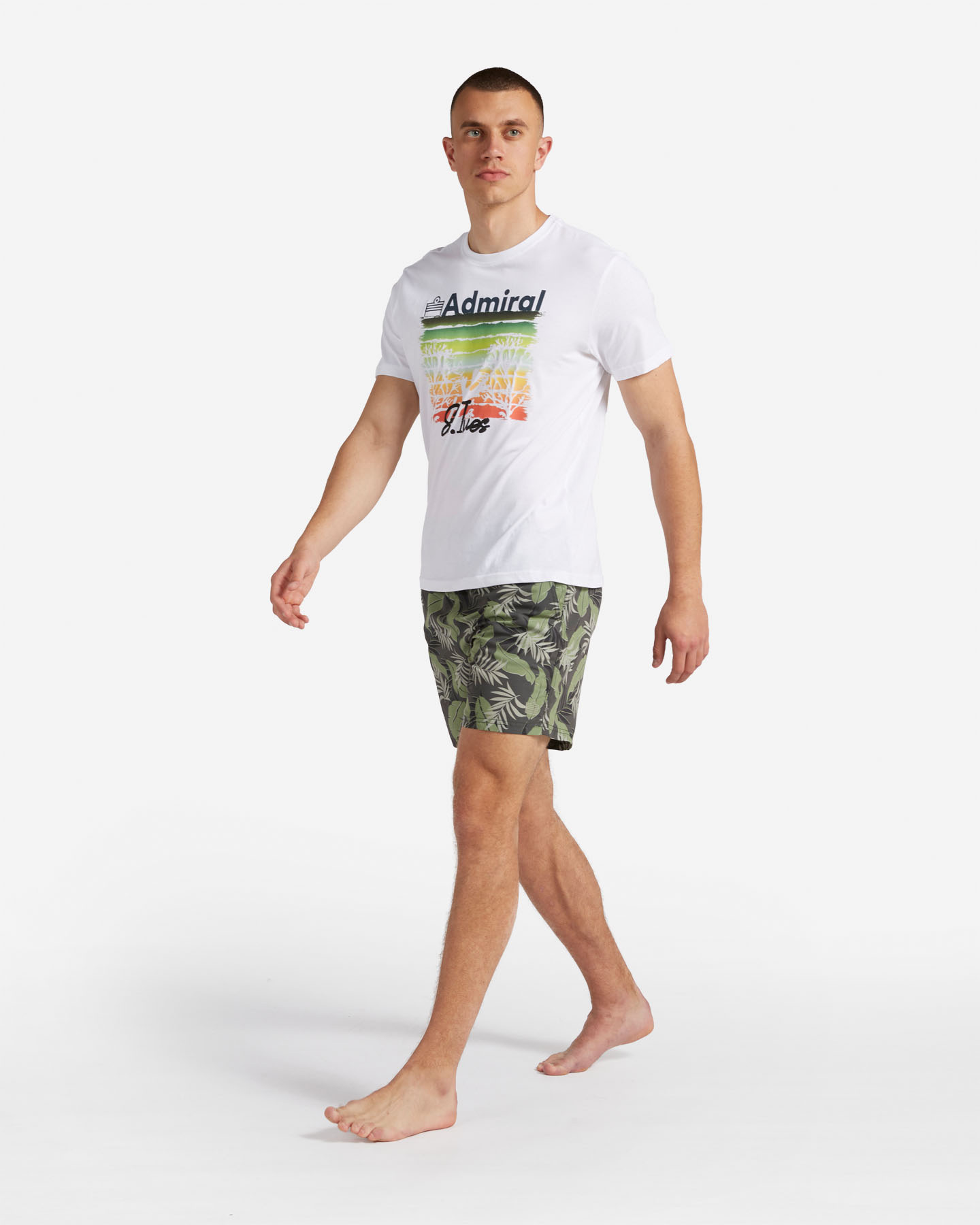 T-shirt ADMIRAL VACATION M - Bianco - 3 | Cisalfa Sport