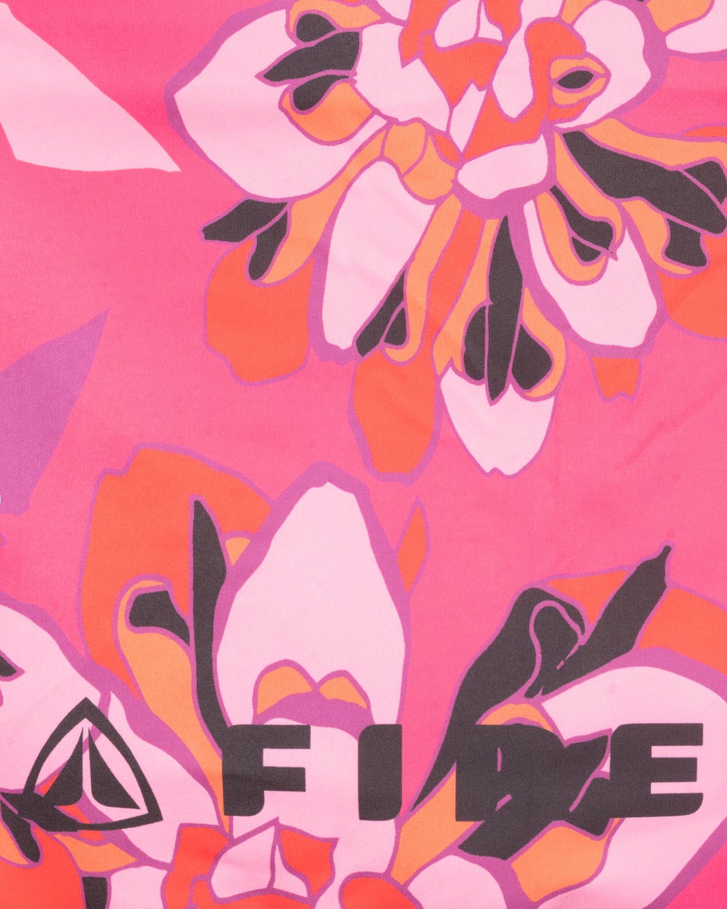 Telo mare FIREFLY MICROFIBRA FLOWER  - Fucsia - 2 | Cisalfa Sport