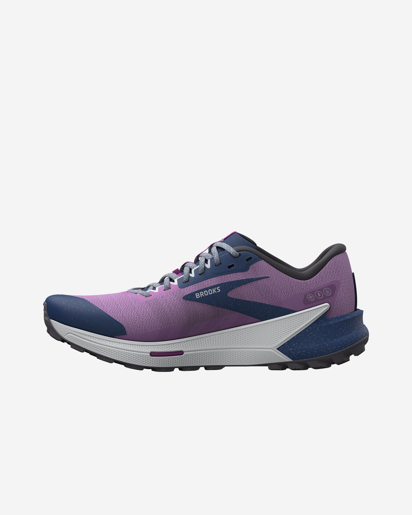 Scarpe trail BROOKS CATAMOUNT 2 W - Viola - 5 | Cisalfa Sport