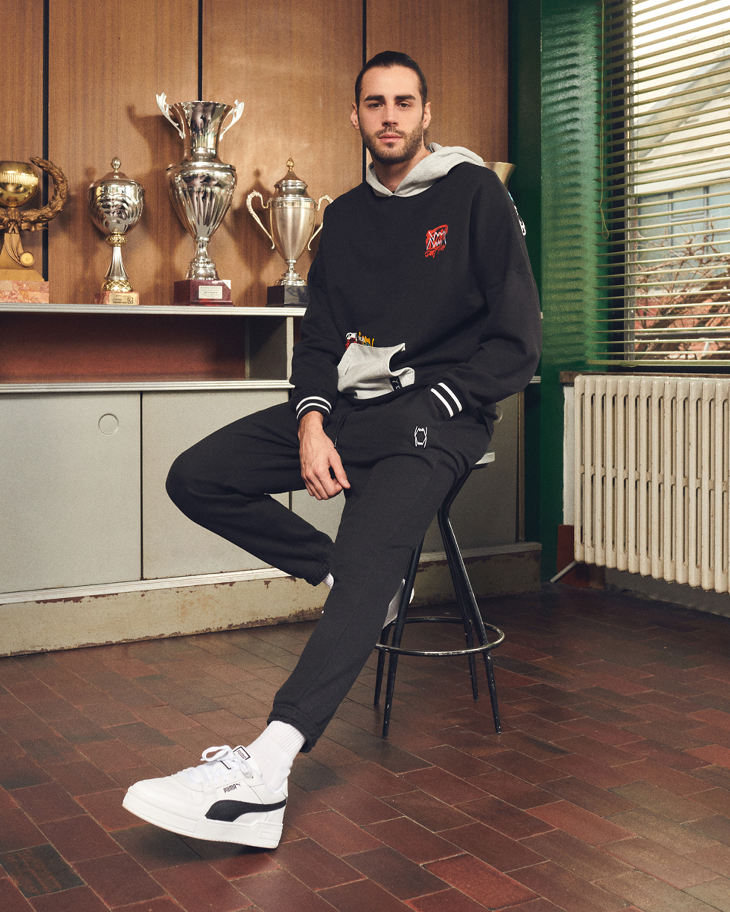 Pantalone PUMA HOOPS M - Nero - 4 | Cisalfa Sport