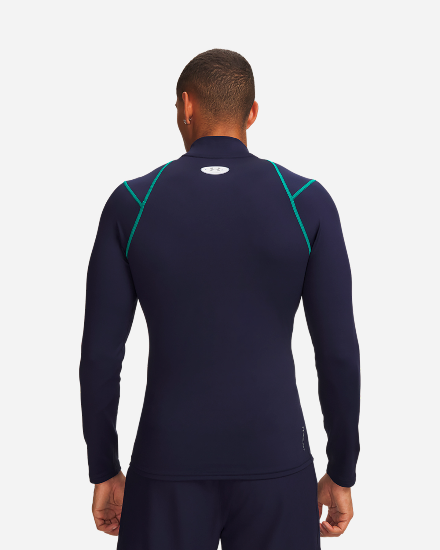 T-shirt training UNDER ARMOUR ELITE M - Blu - 1 | Cisalfa Sport