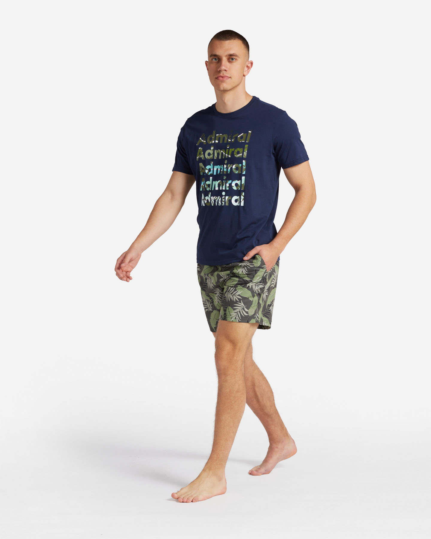 T-shirt ADMIRAL VACATION M - Blu Navy - 3 | Cisalfa Sport