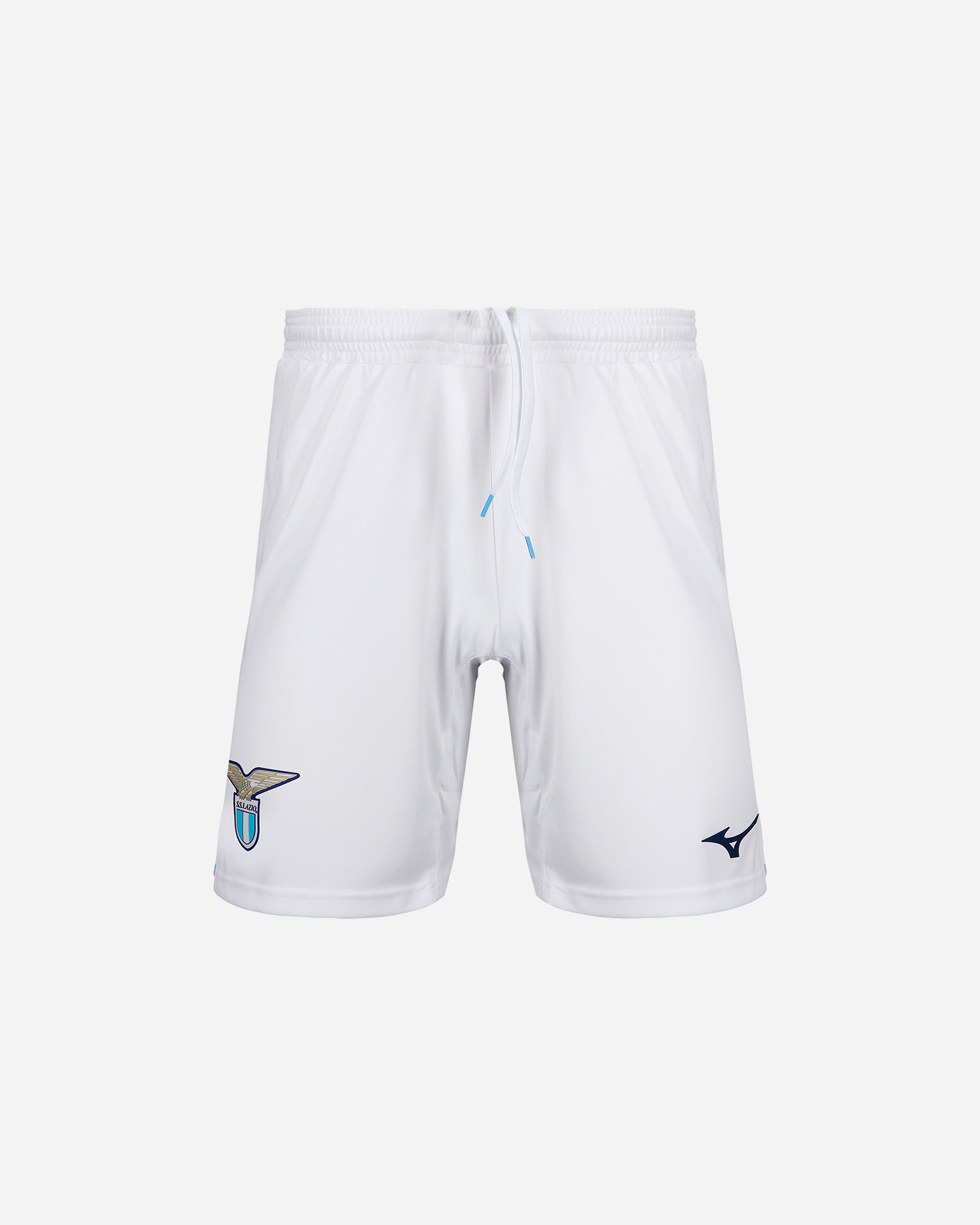 Pantaloncini calcio ufficiali MIZUNO LAZIO HOME 23-24 M - Bianco - 0 | Cisalfa Sport