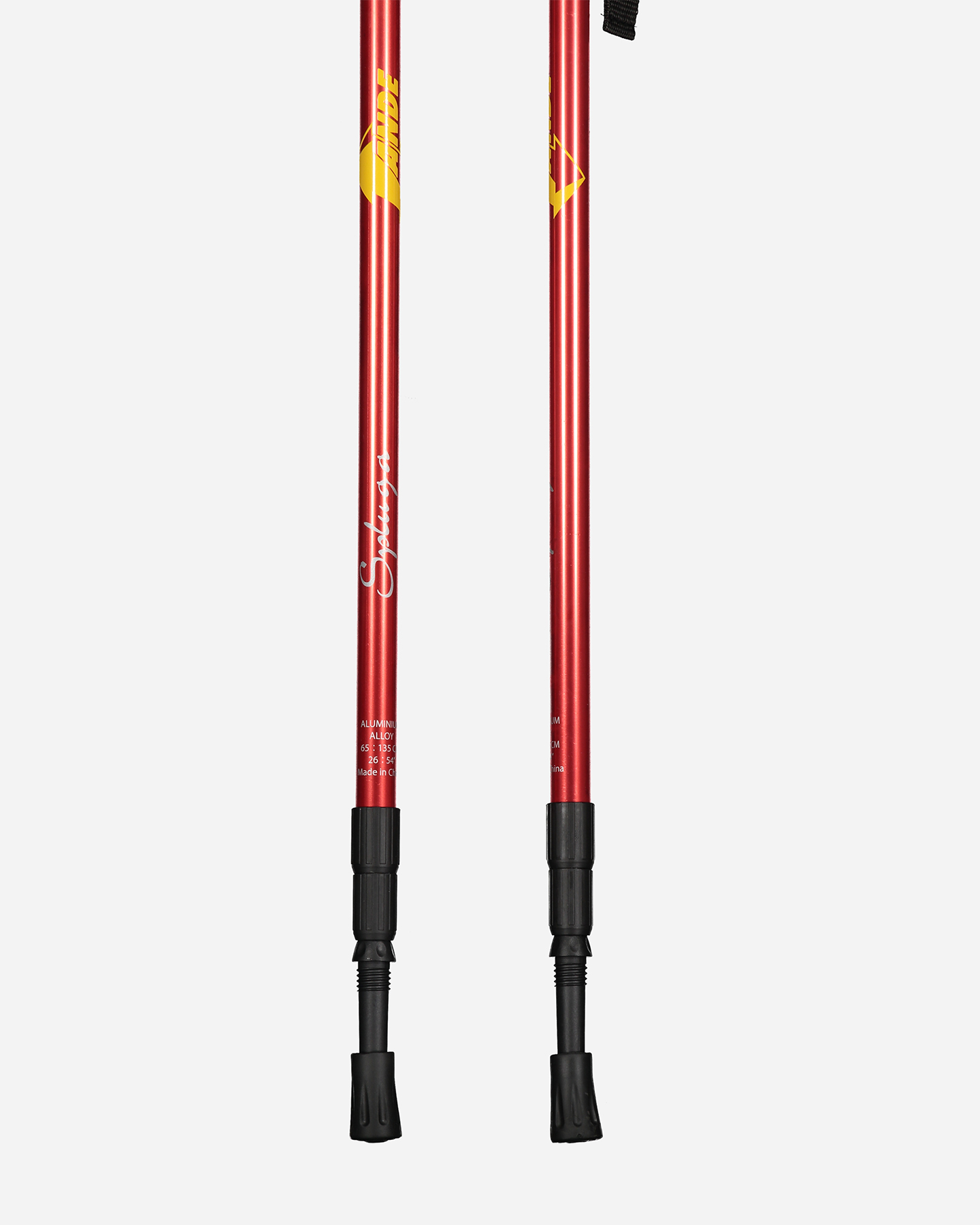Bastoncini trekking ANDE SPLUGA - Rosso - 3 | Cisalfa Sport