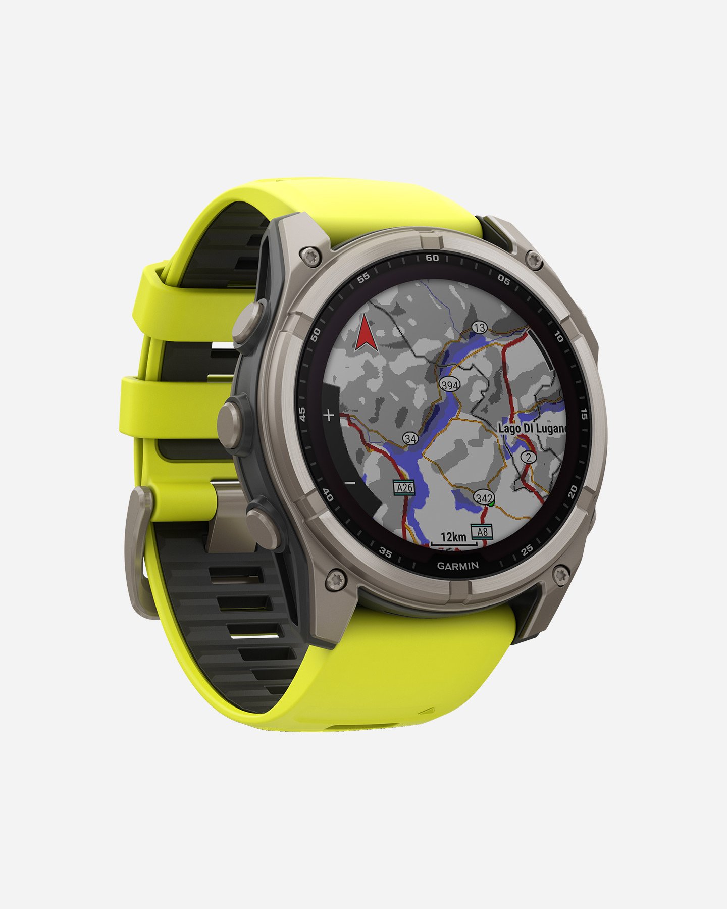 Orologio multifunzione GARMIN FENIX 8 SOLAR 51MM SAPPHIRE  - Giallo - 3 | Cisalfa Sport
