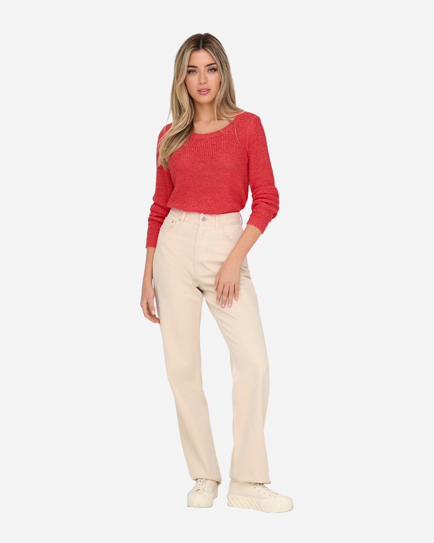 Maglione ONLY GEENA W - Rosso - 3 | Cisalfa Sport