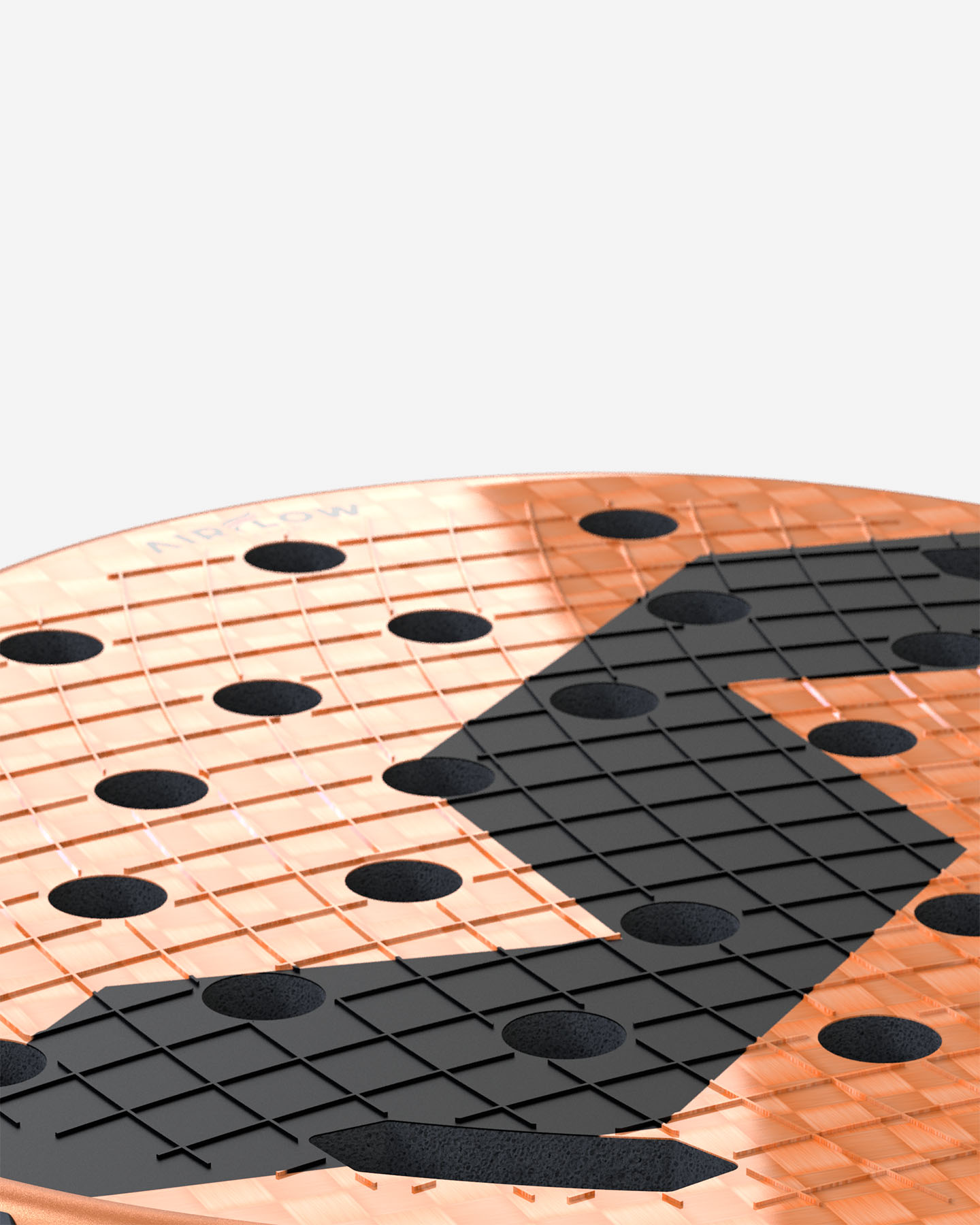 Racchetta padel performance VARLION MAXIMA PRISMA AIRFLOW W - Arancione - 5 | Cisalfa Sport