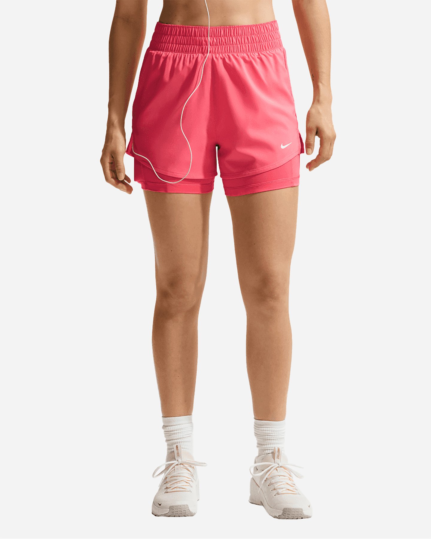 One 2in1 3in W - Short Training - Donna - Fucsia