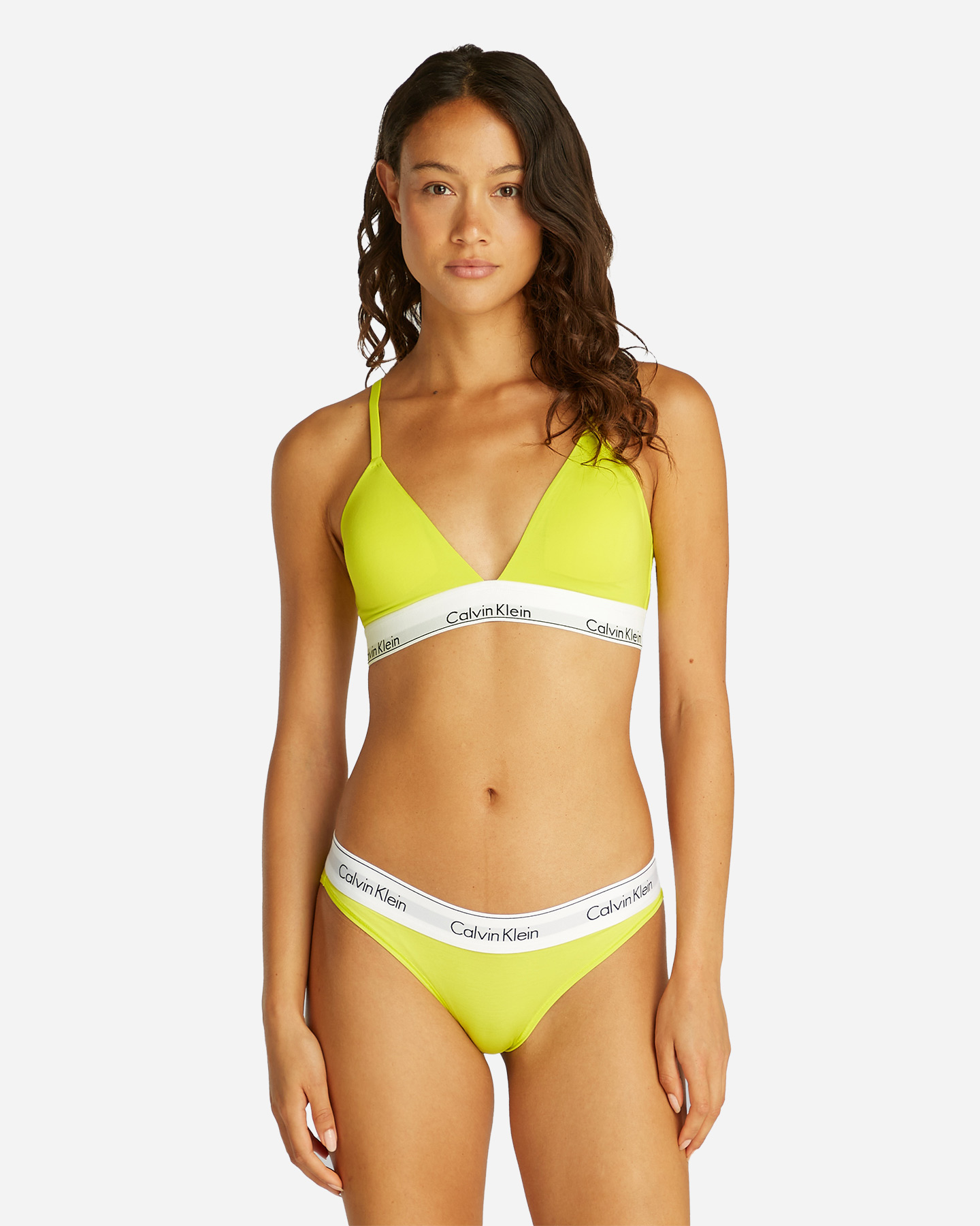 Intimo CALVIN KLEIN UNDERWEAR LIGHT LINED TRAINGLE W - Verde - 0 | Cisalfa Sport