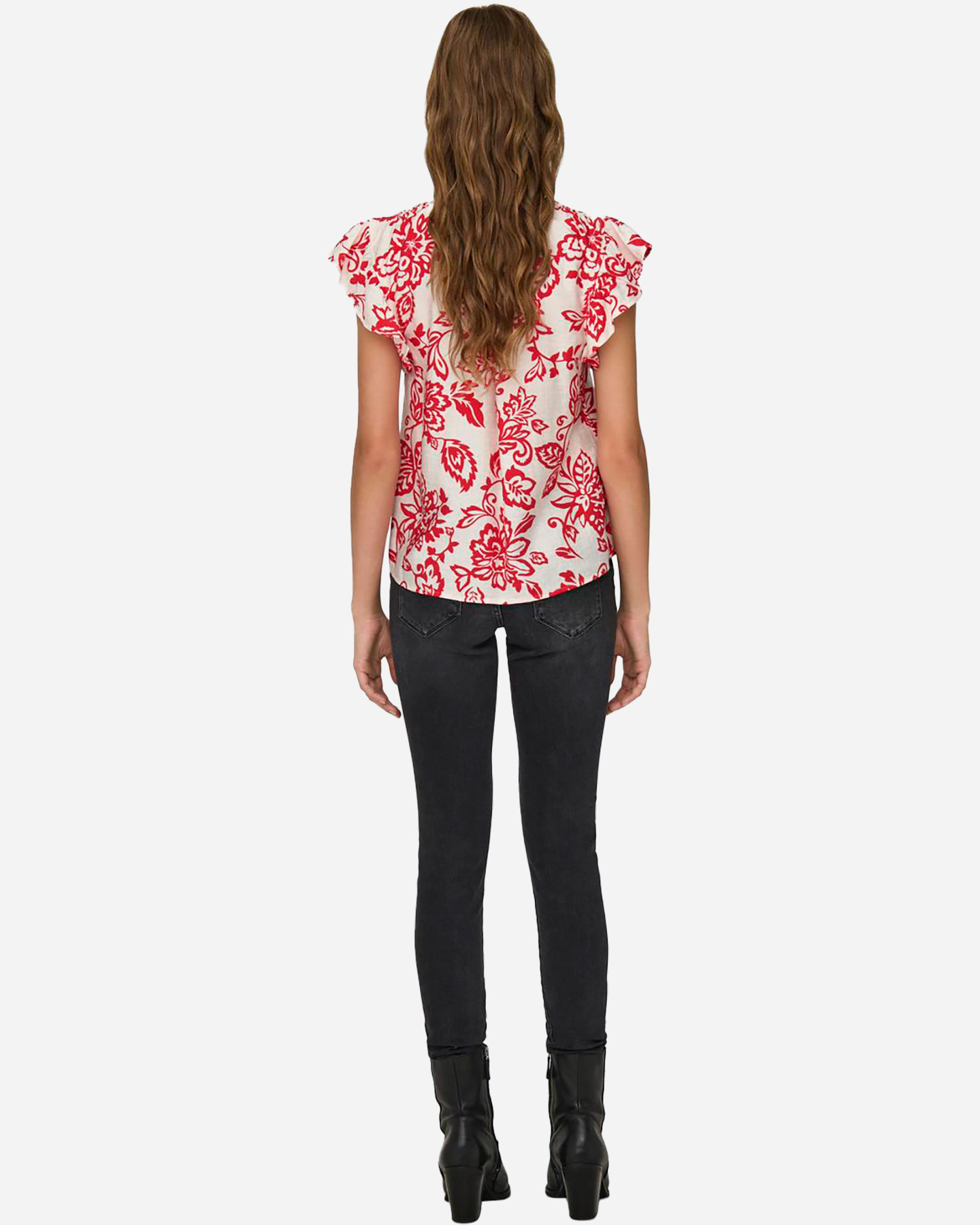 T-shirt ONLY KIERA W - Rosso - 5 | Cisalfa Sport