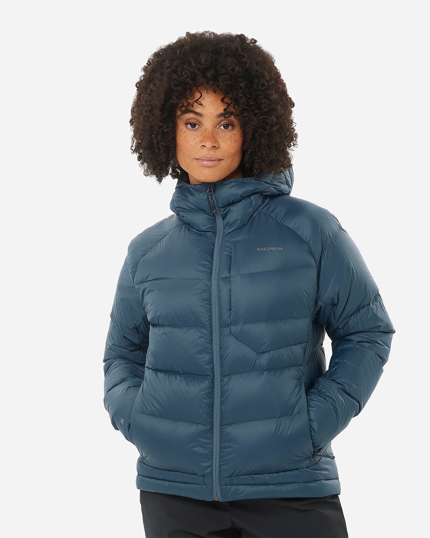 Piumino SALOMON OUTLINE DOWN W - Blu Navy - 1 | Cisalfa Sport