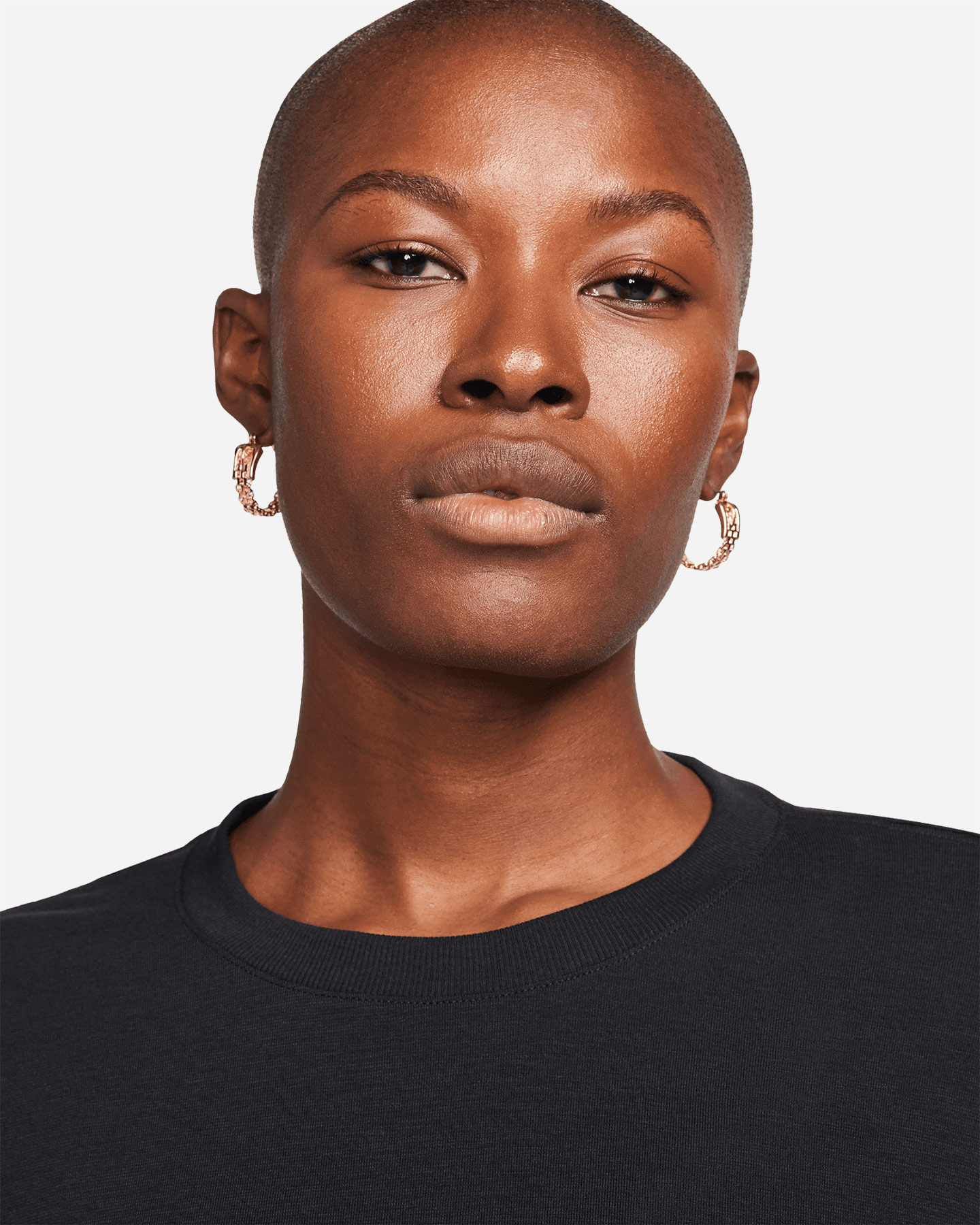 T-shirt training NIKE DRI FIT SMALL LOGO W - Nero - 3 | Cisalfa Sport