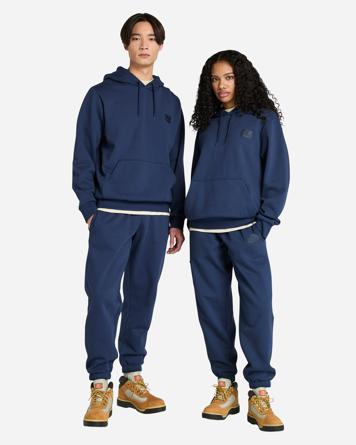 Felpa TIMBERLAND BADGE M - Blu - 2 | Cisalfa Sport