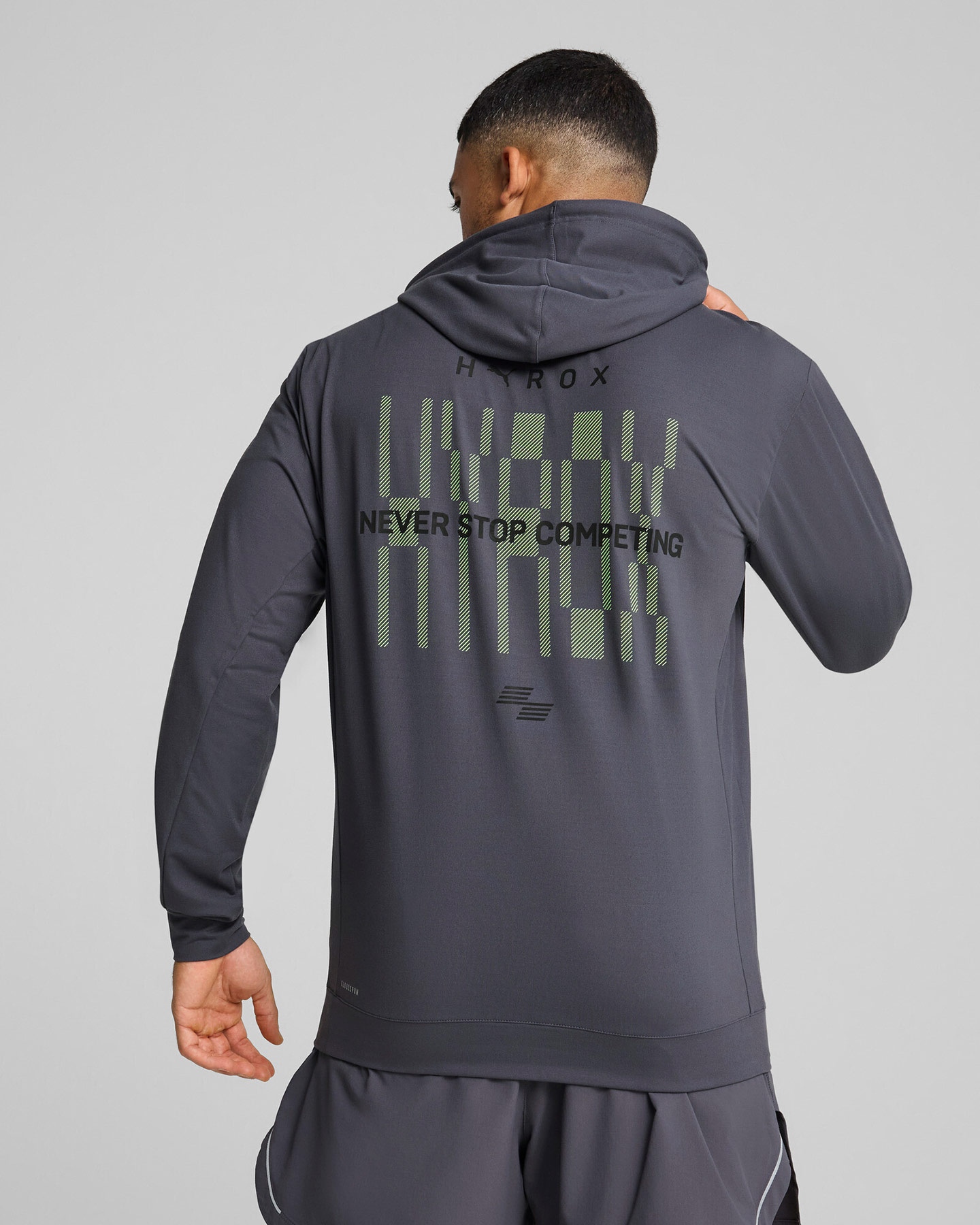 Felpa training PUMA HYROX M - Grigio - 4 | Cisalfa Sport