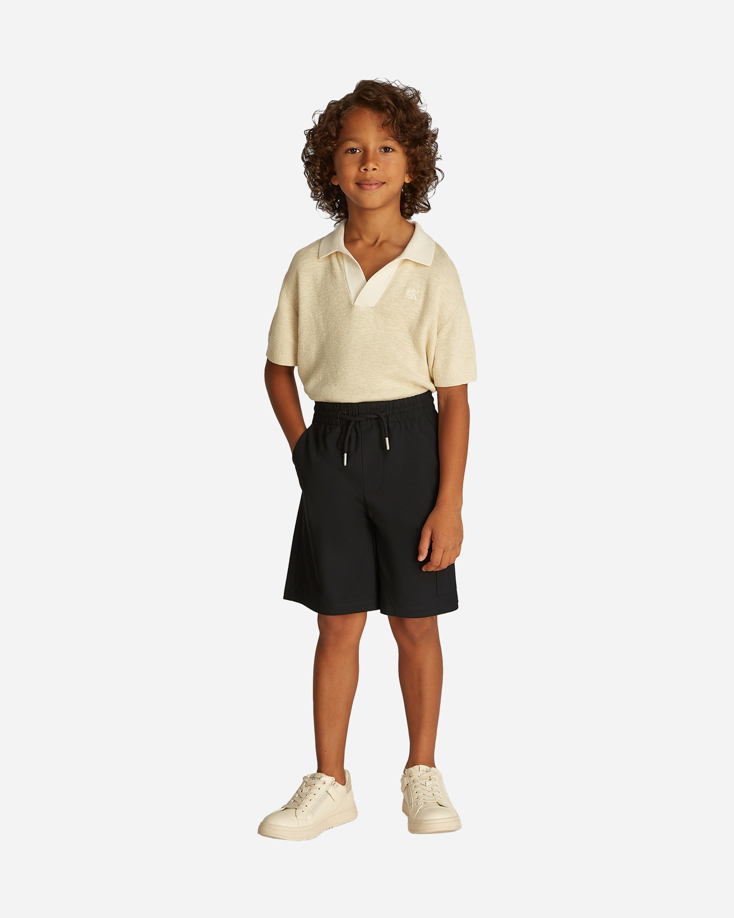 Bermuda CALVIN KLEIN JEANS CARGO JR - Nero - 2 | Cisalfa Sport