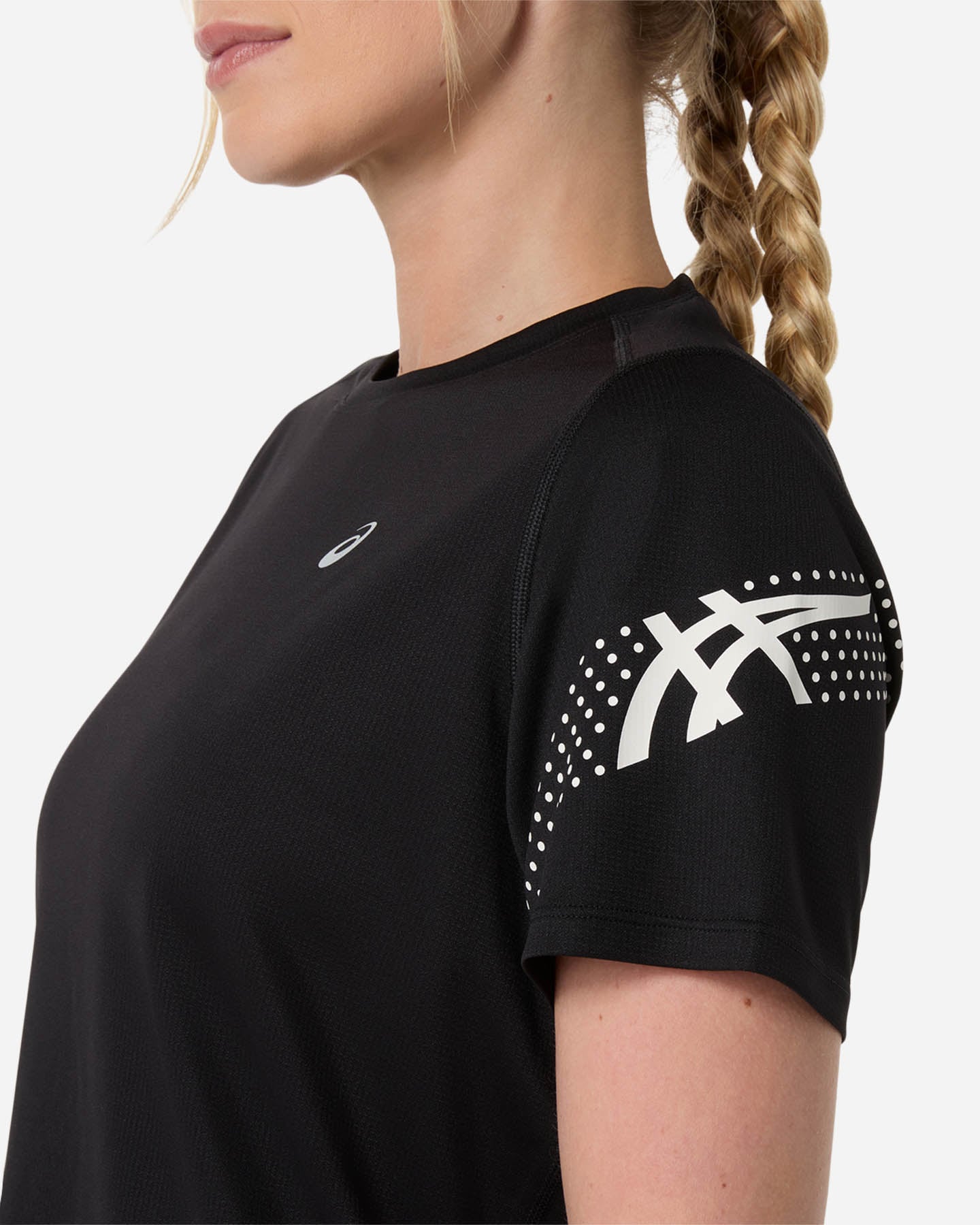 T-shirt running ASICS ICON W - Nero - 4 | Cisalfa Sport