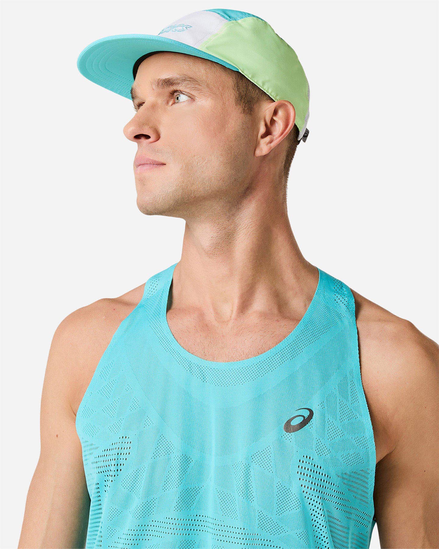 Canotta running ASICS METARUN M - Azzurro - 4 | Cisalfa Sport