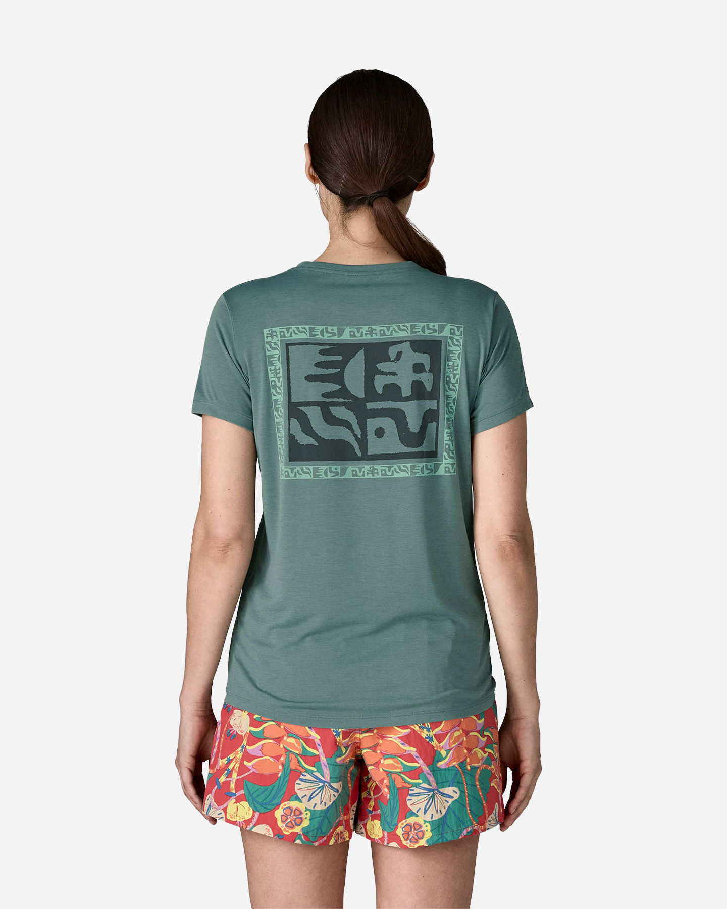 T-shirt PATAGONIA CAPILENE COOL DAILY RAYS W - Blu - 3 | Cisalfa Sport