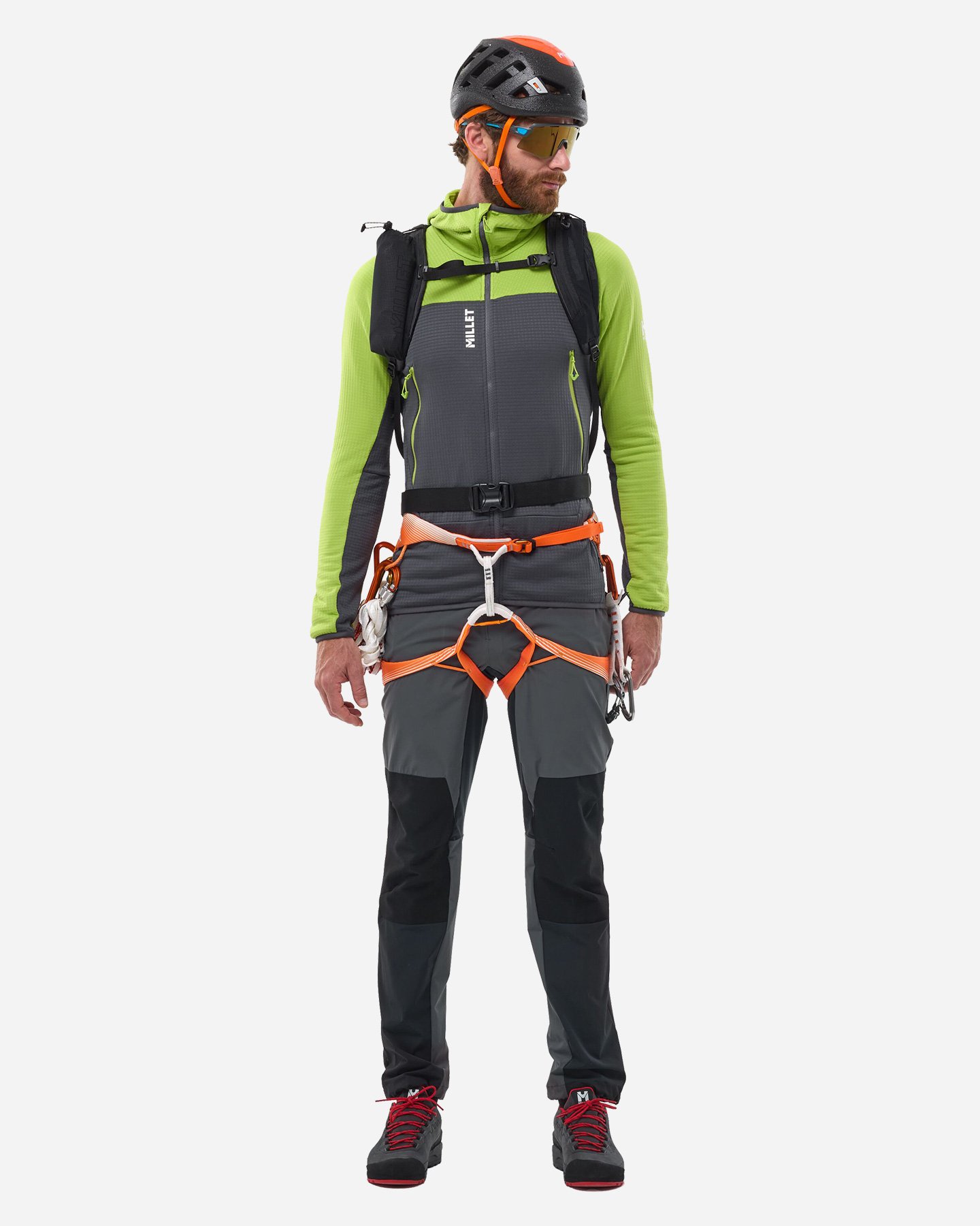 Pile MILLET FUSION GRID M - Verde - 3 | Cisalfa Sport