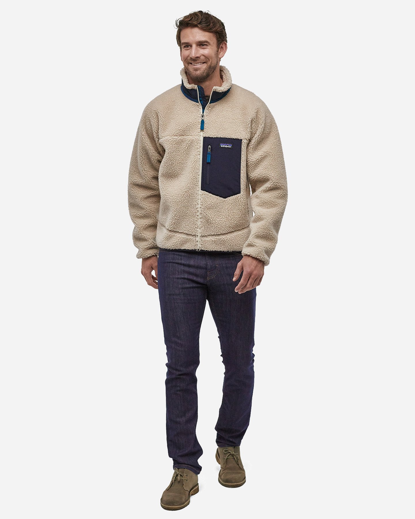 Felpa PATAGONIA CLASSIC RETRO-X M - Beige - 2 | Cisalfa Sport