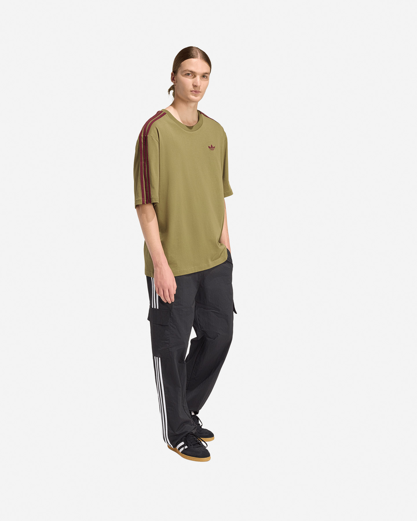 T-shirt ADIDAS ADICOLOR ORIGINALS 3STRIPES M - Verde - 3 | Cisalfa Sport