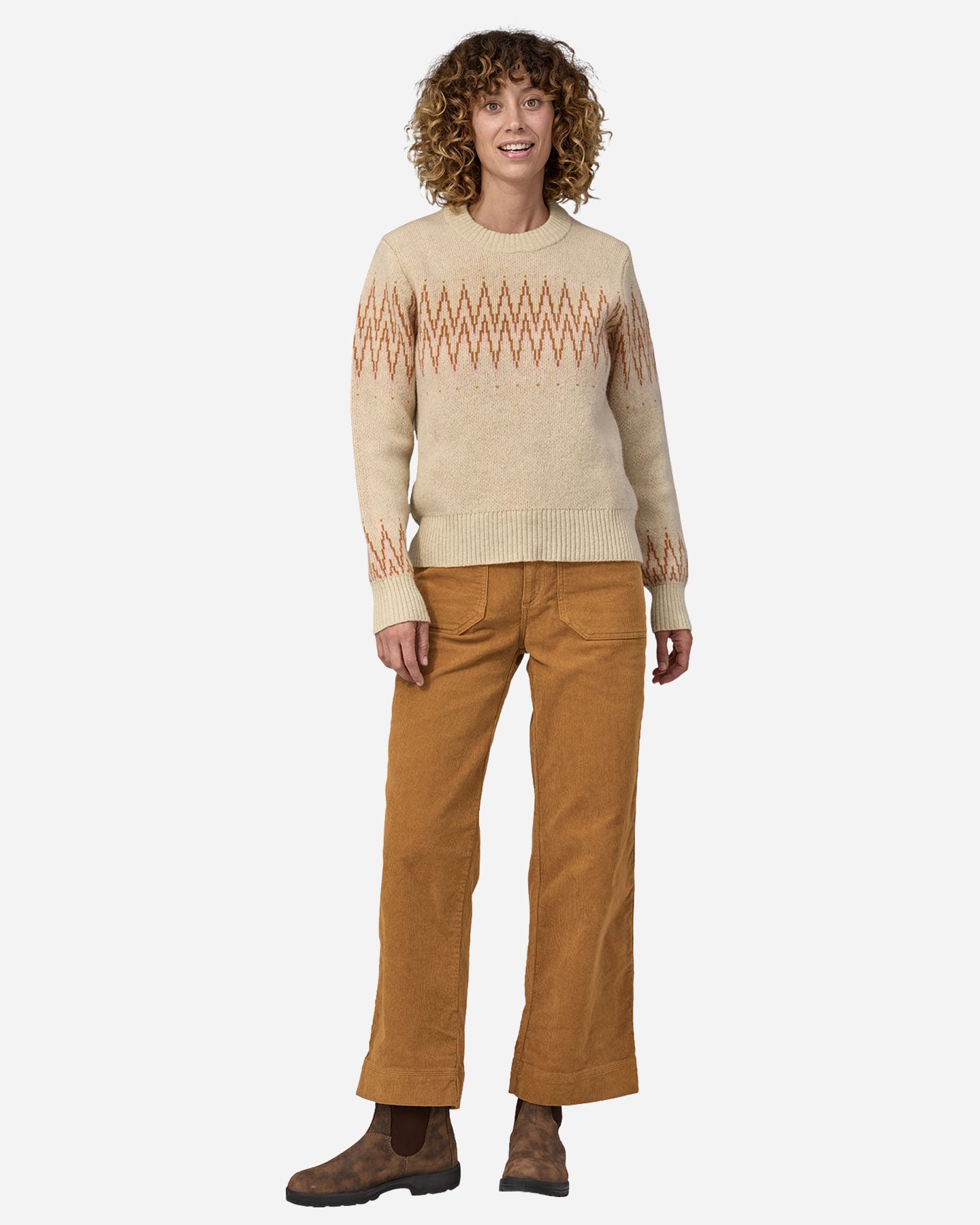 Pantalone outdoor PATAGONIA WIDE LEG W - Marrone - 1 | Cisalfa Sport