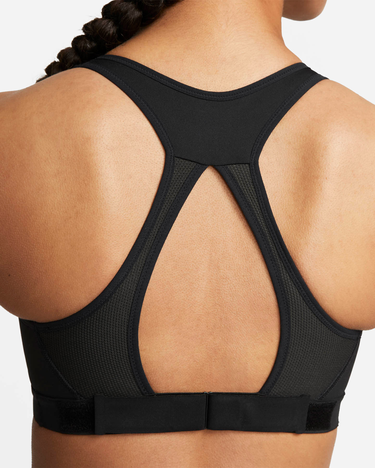 Bra training NIKE DRIFIT SWOOSH HS W - Nero - 3 | Cisalfa Sport