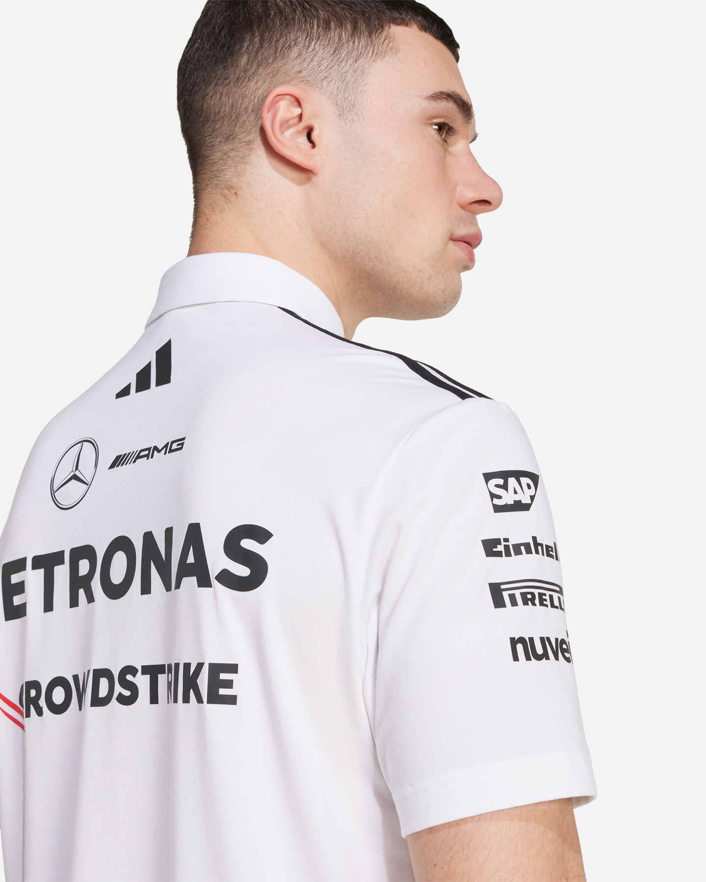 Fanwear ADIDAS MERCEDES TM M - Bianco - 5 | Cisalfa Sport