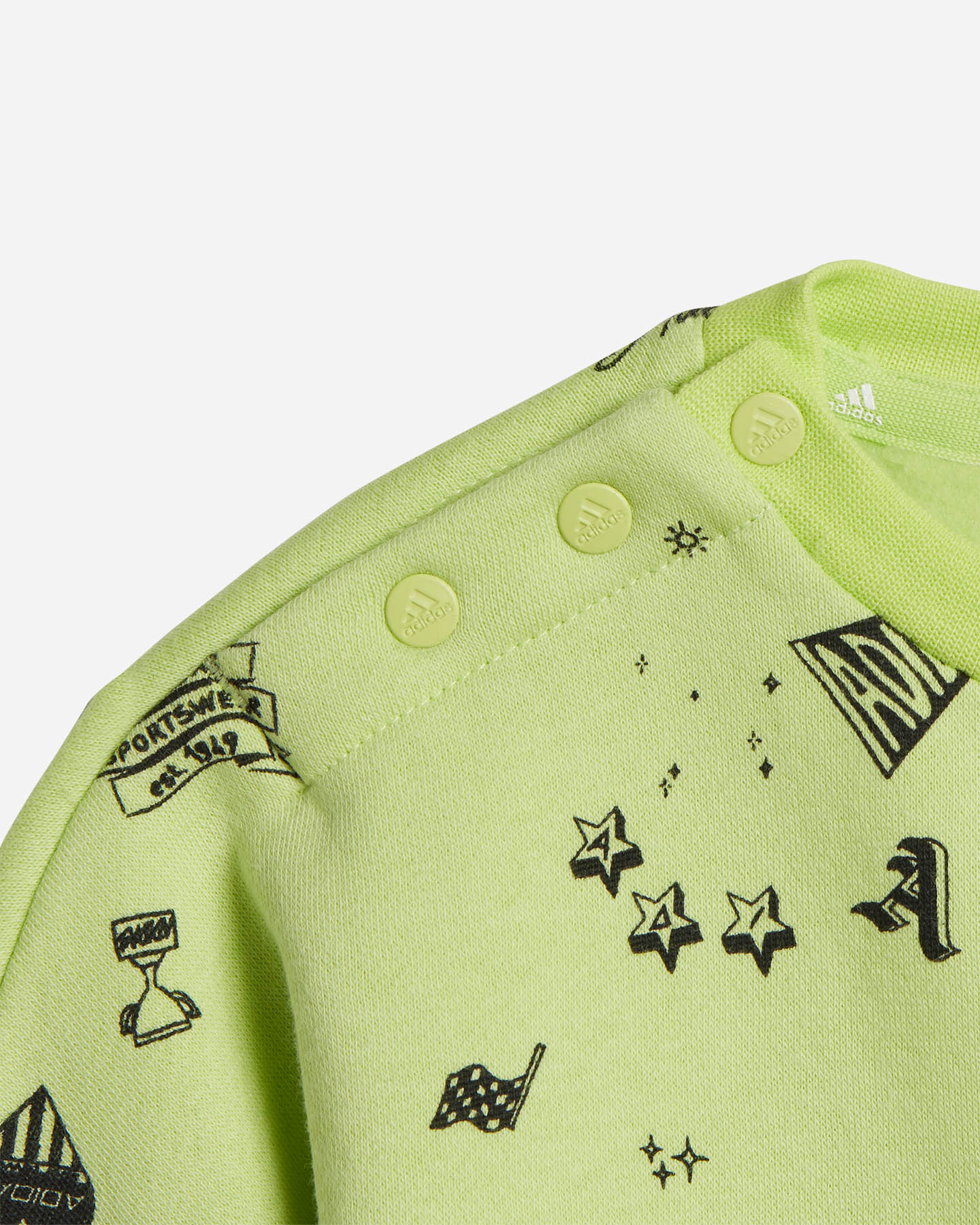 Tuta ADIDAS ALL OVER JR - Verde - 2 | Cisalfa Sport