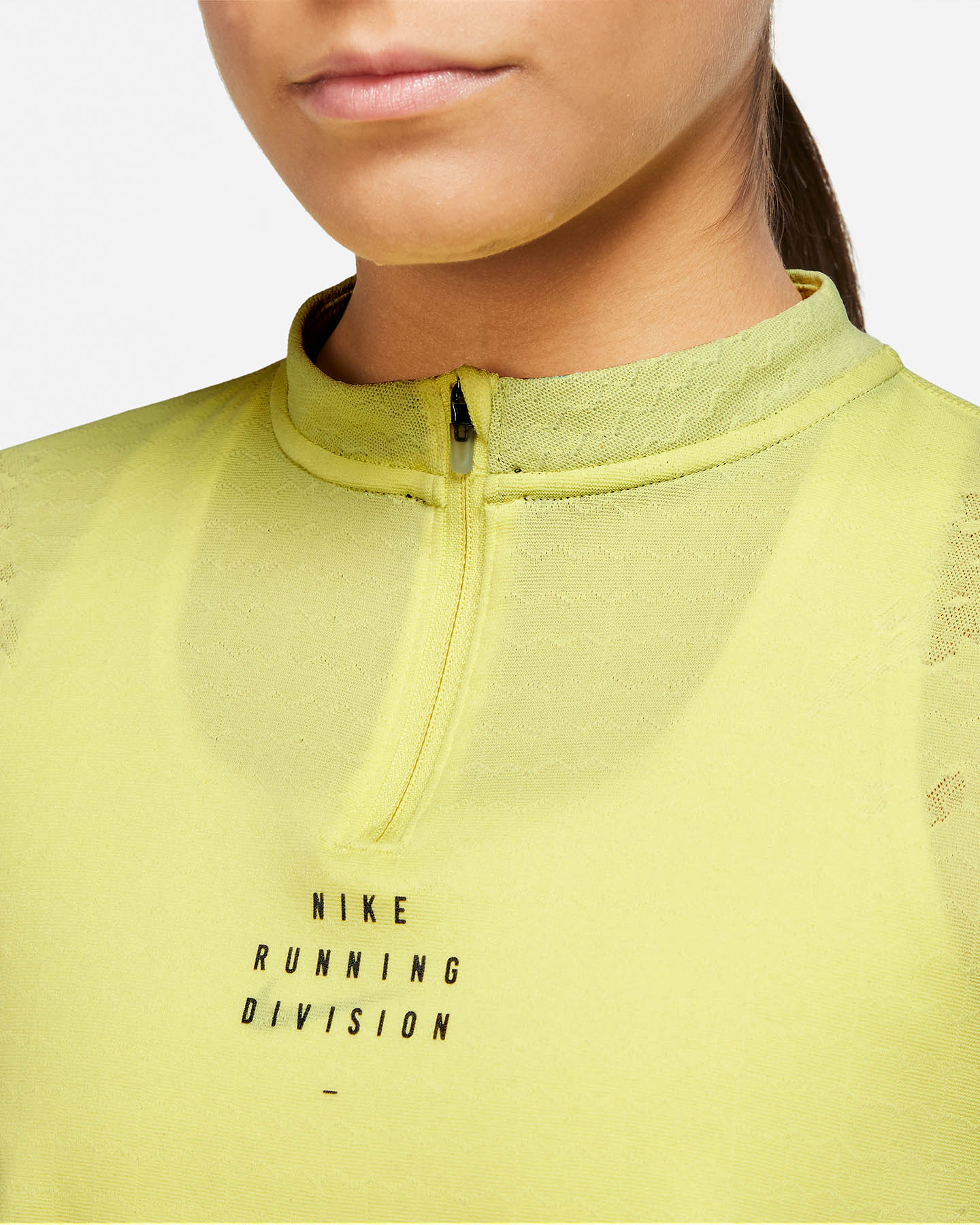 T-shirt running NIKE DRI FIT ADV RUN DIVISION W - Nero - 2 | Cisalfa Sport