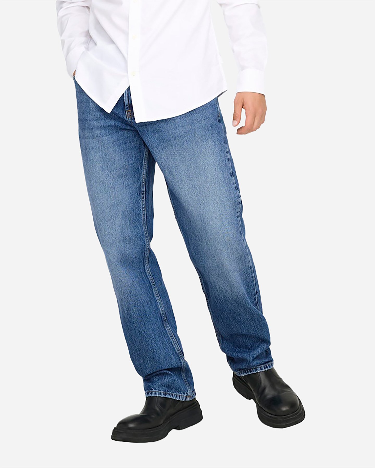 Jeans ONLY & SONS EDGE STRAIGHT FIT M - Denim - 2 | Cisalfa Sport