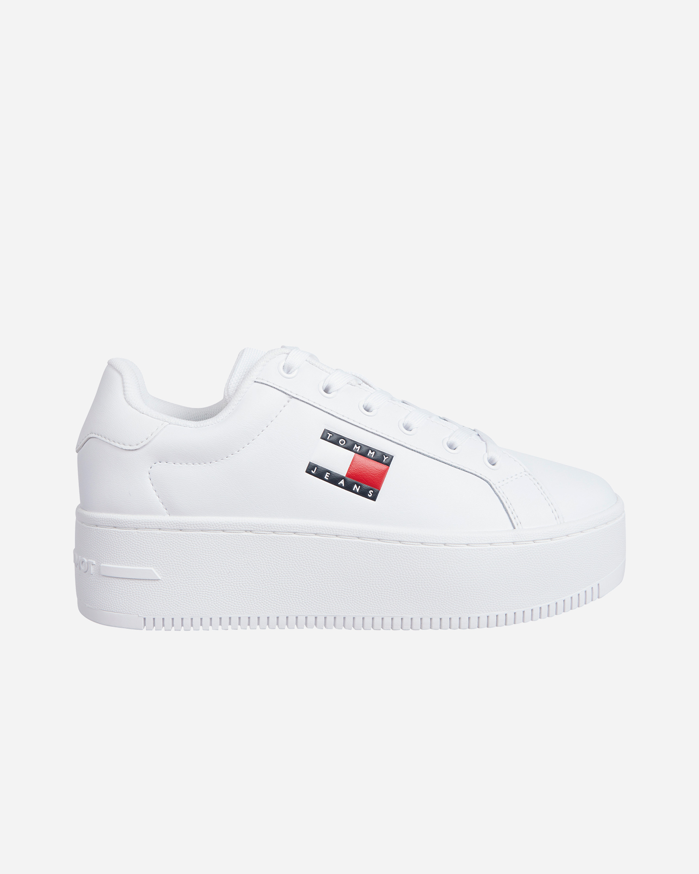 Scarpe sneakers TOMMY HILFIGER FLATFORM ESSENTIAL W - Bianco - 0 | Cisalfa Sport
