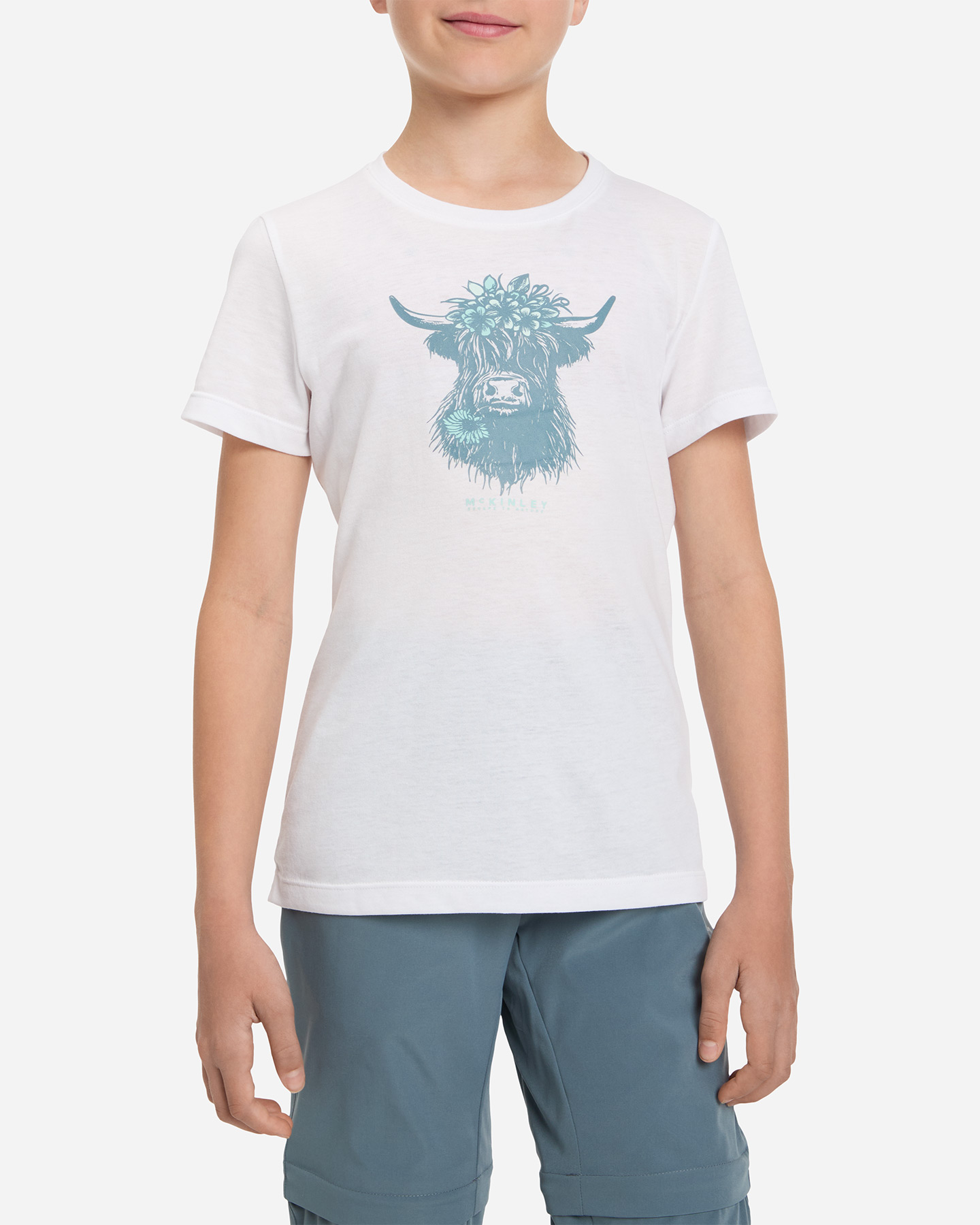 T-shirt MCKINLEY ELLIS III JR - Bianco - 1 | Cisalfa Sport