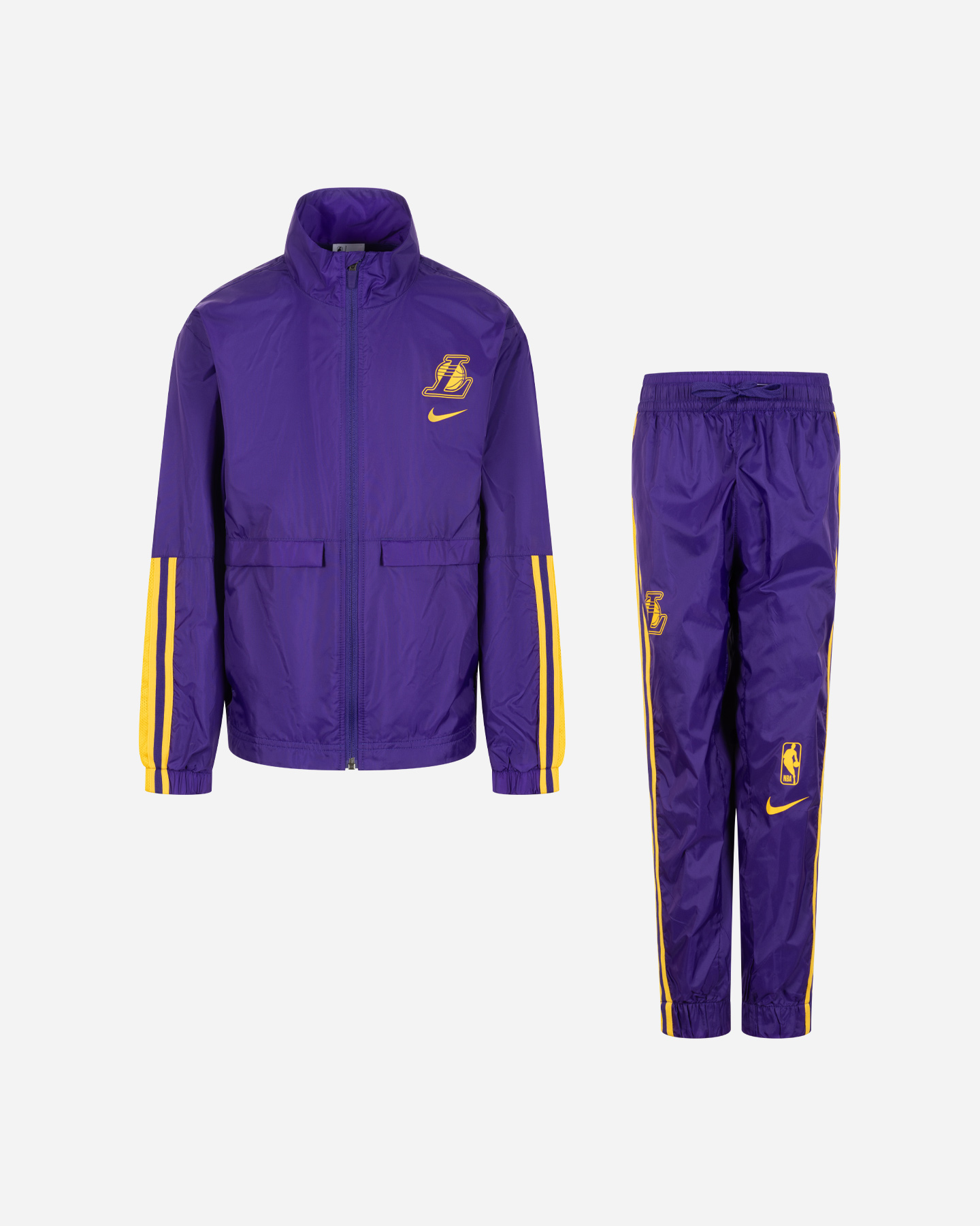 Abbigliamento basket NIKE TRACKSUIT COURTSIDE LAKERS JR - Viola - 0 | Cisalfa Sport