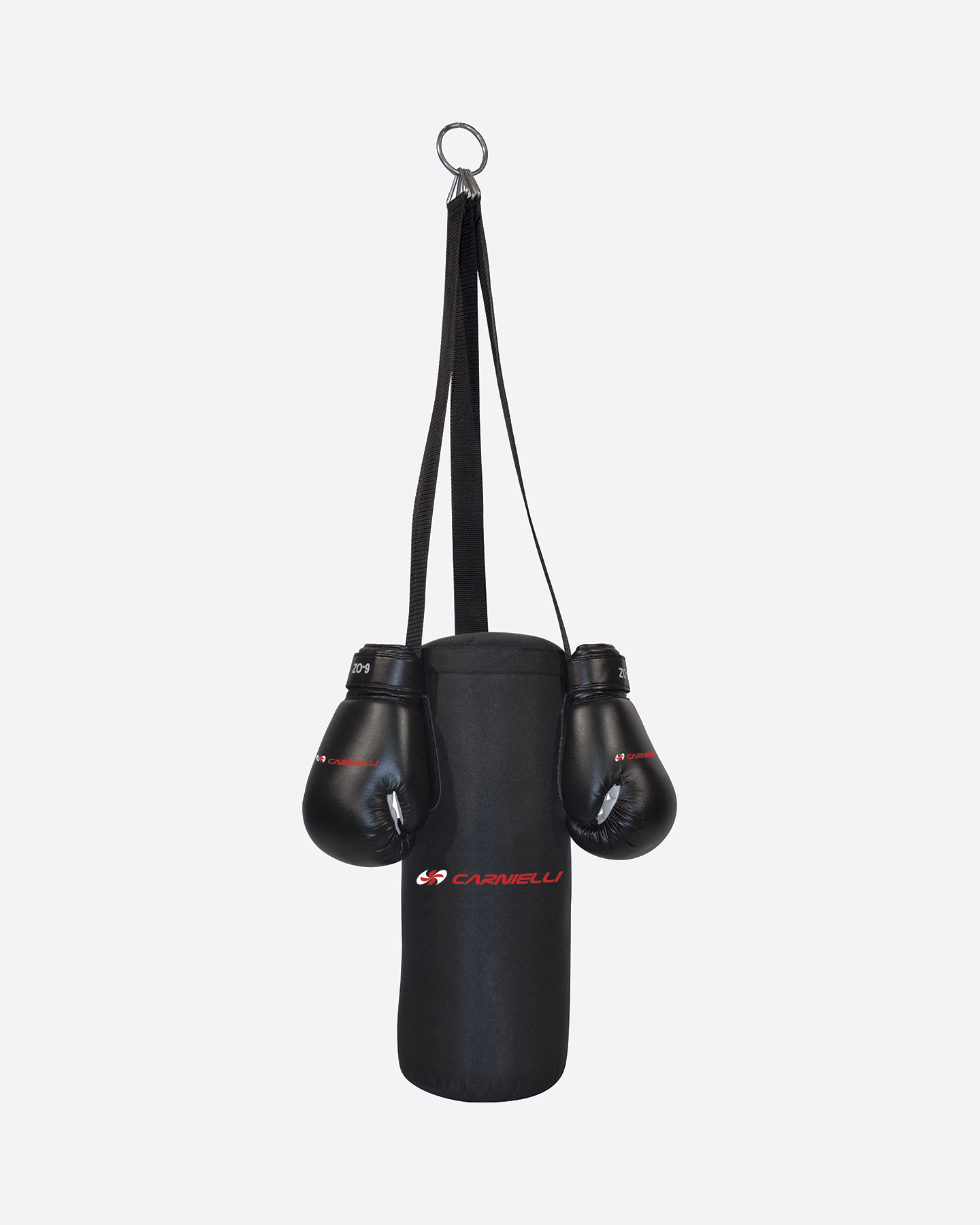 Sacco boxe CARNIELLI SET SACCO BOXE 5 KG+GUANTI JR - Nero - 0 | Cisalfa Sport