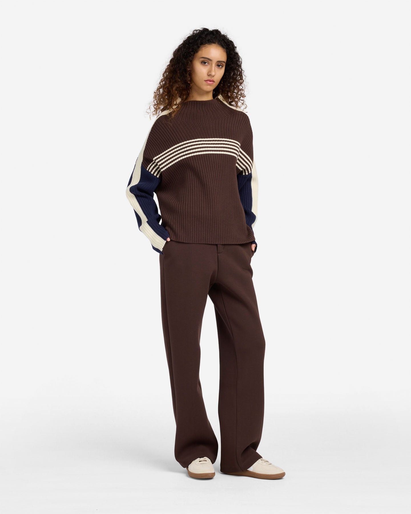 Maglione ELLESSE GIOCO W - Marrone - 4 | Cisalfa Sport