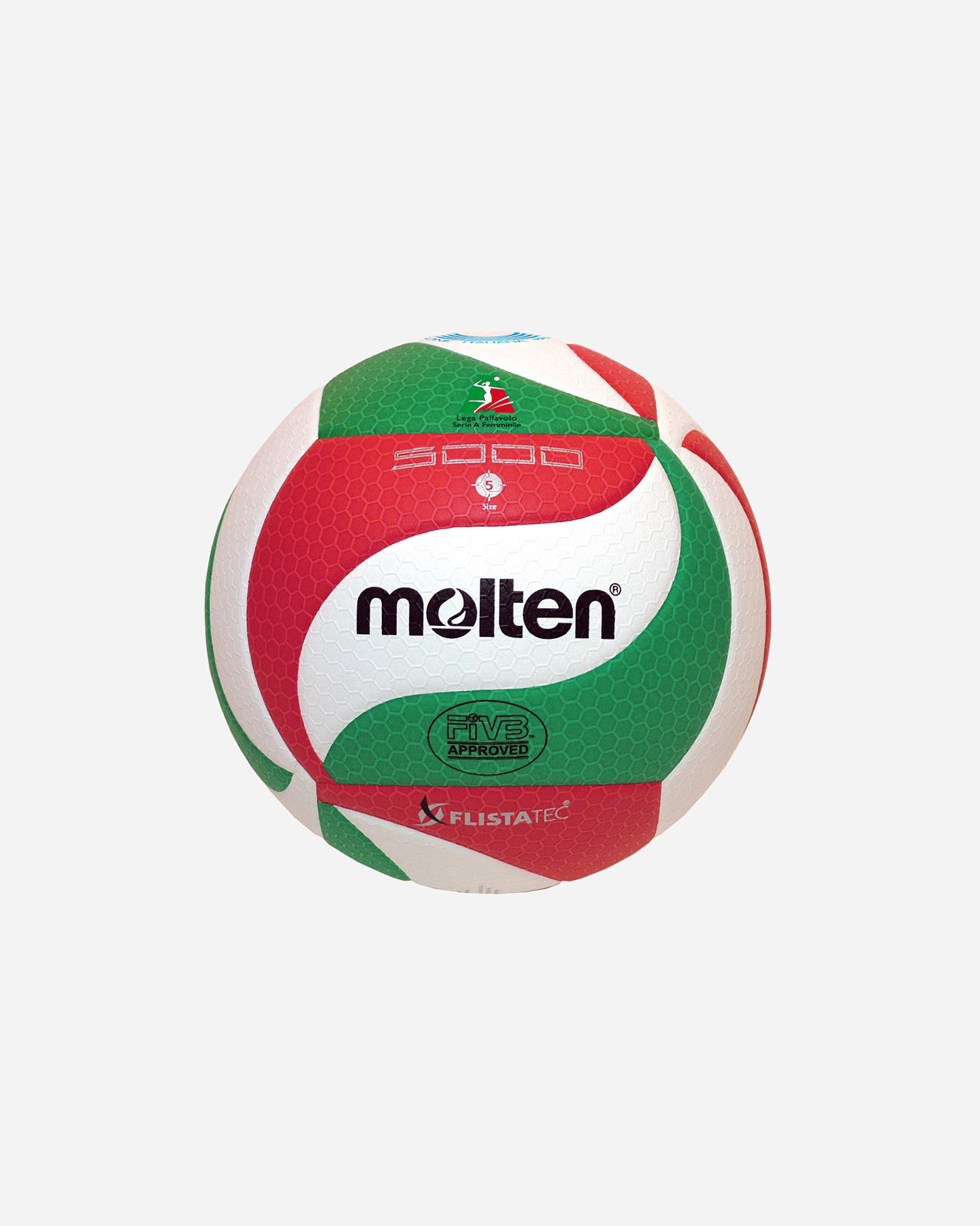 Pallone volley MOLTEN 5000 FLISTATEC MIS.5 - Color mix - 0 | Cisalfa Sport