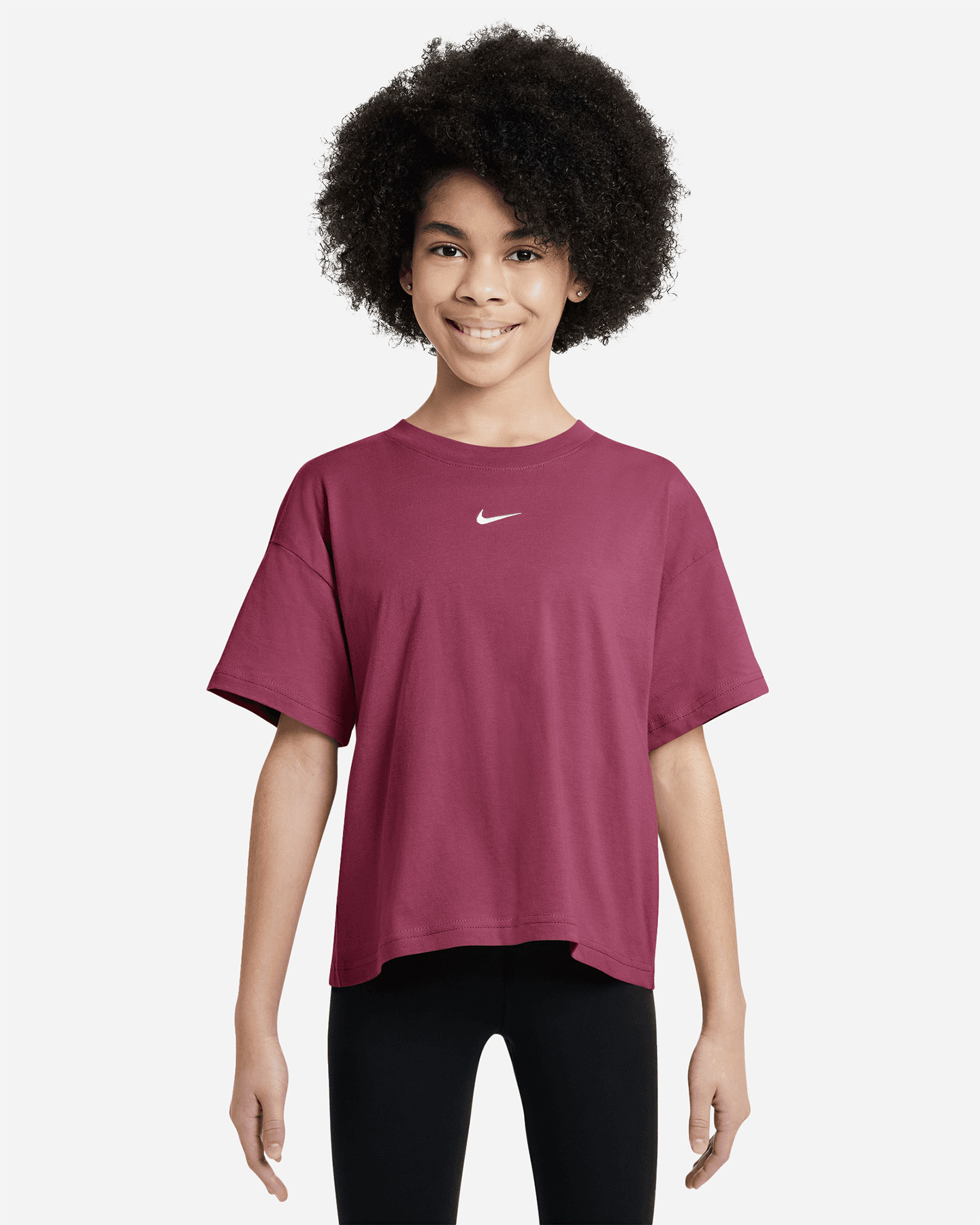 T-shirt NIKE SMALL LOGO JR - Fucsia - 0 | Cisalfa Sport