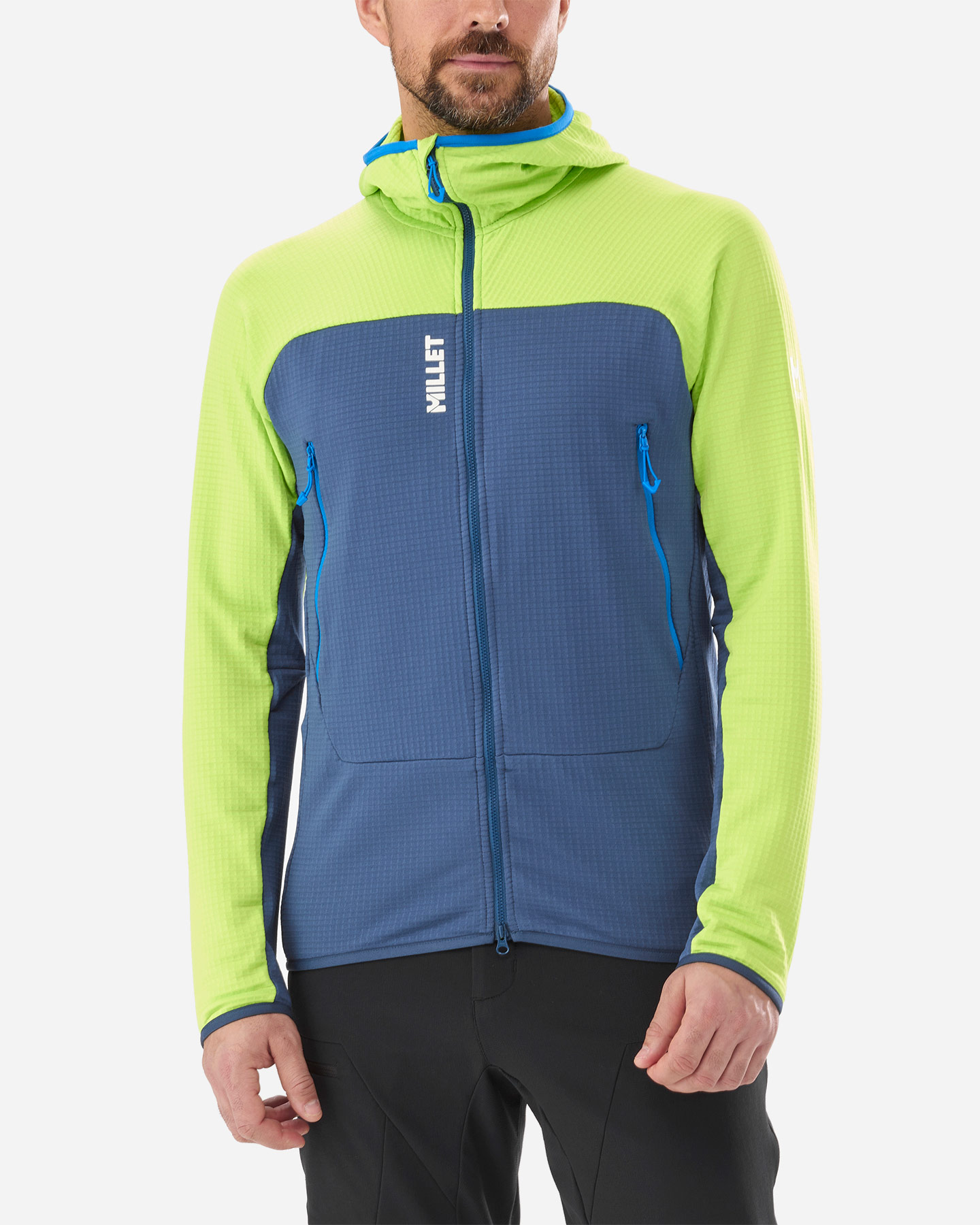 Pile MILLET FUSION GRID M - Denim - 1 | Cisalfa Sport