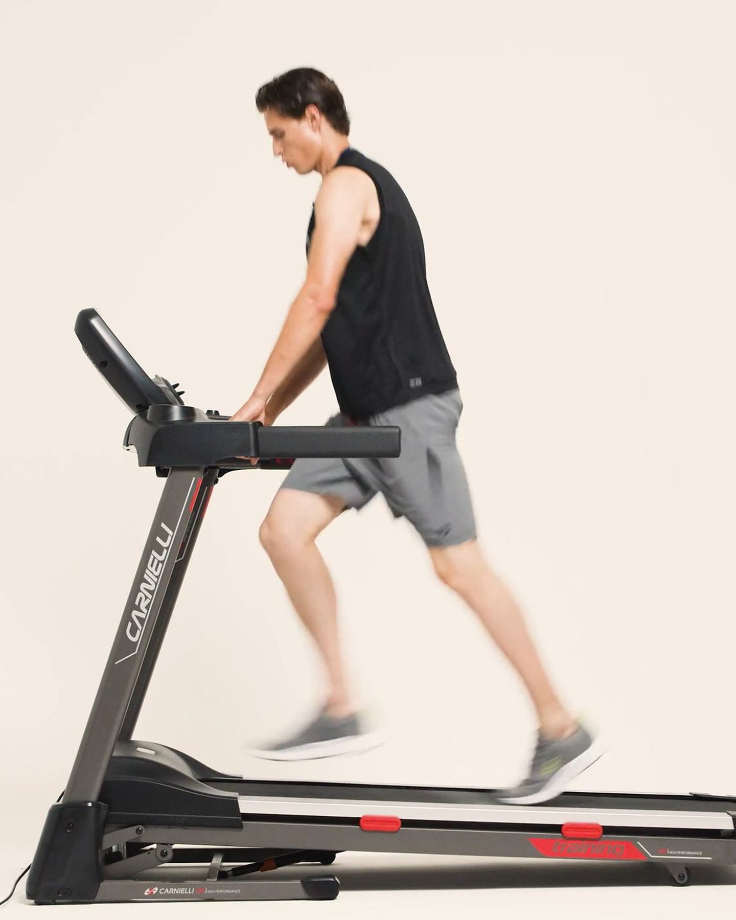 Tapis roulant CARNIELLI HP TRAINING - Nero - 3 | Cisalfa Sport