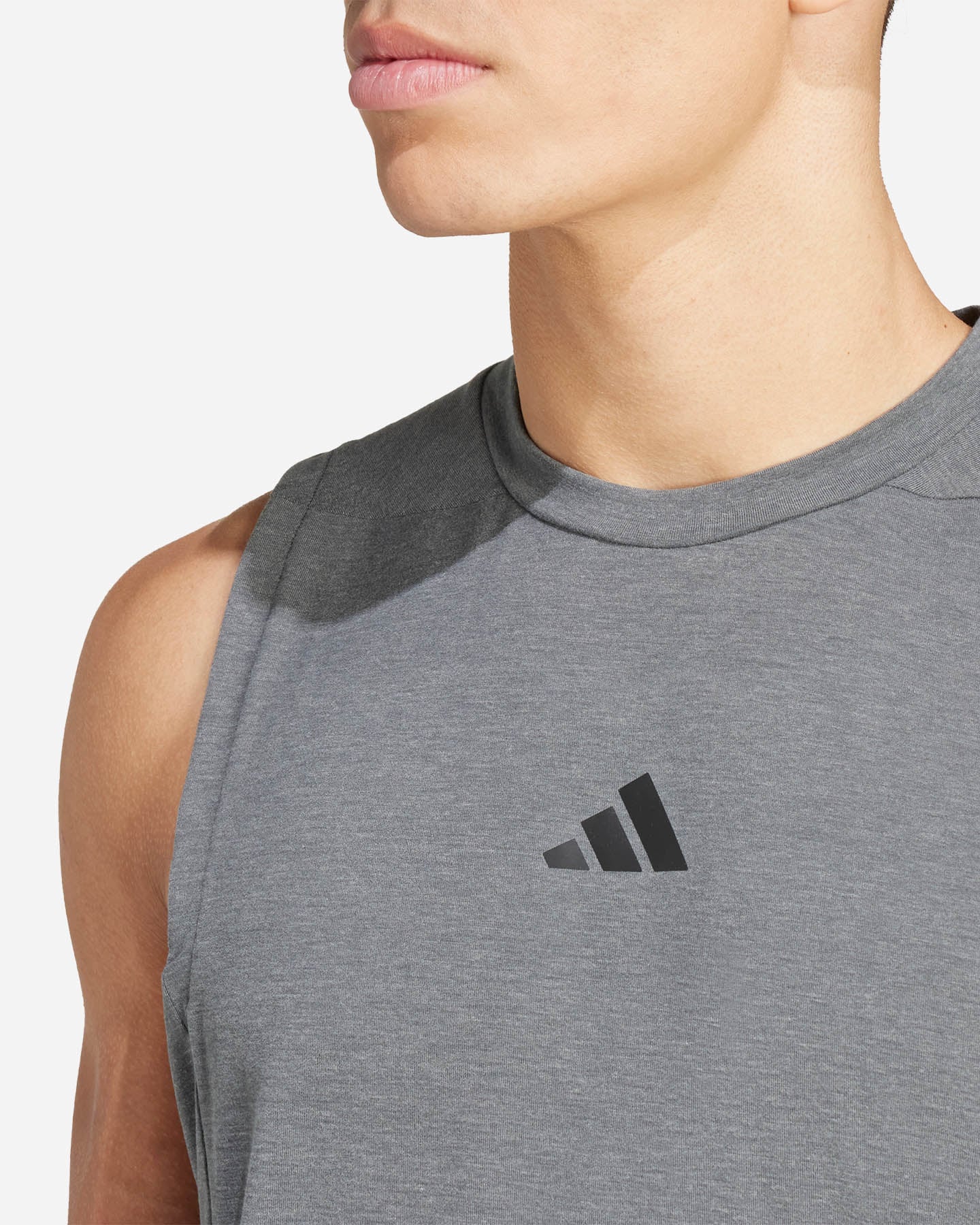 Canotta training ADIDAS D4T M - Grigio - 4 | Cisalfa Sport