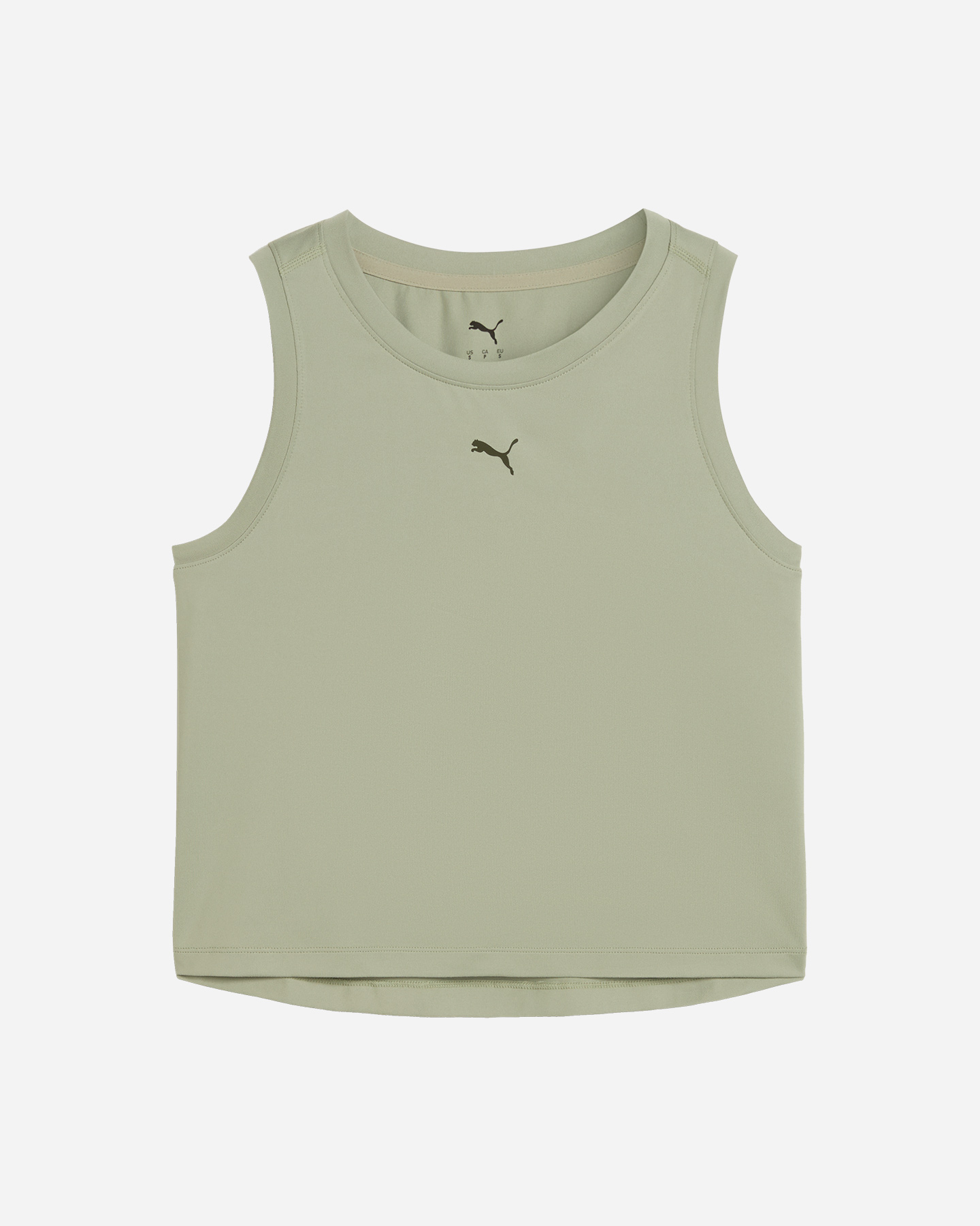 Canotta training PUMA SMALL LOGO W - Verde - 0 | Cisalfa Sport