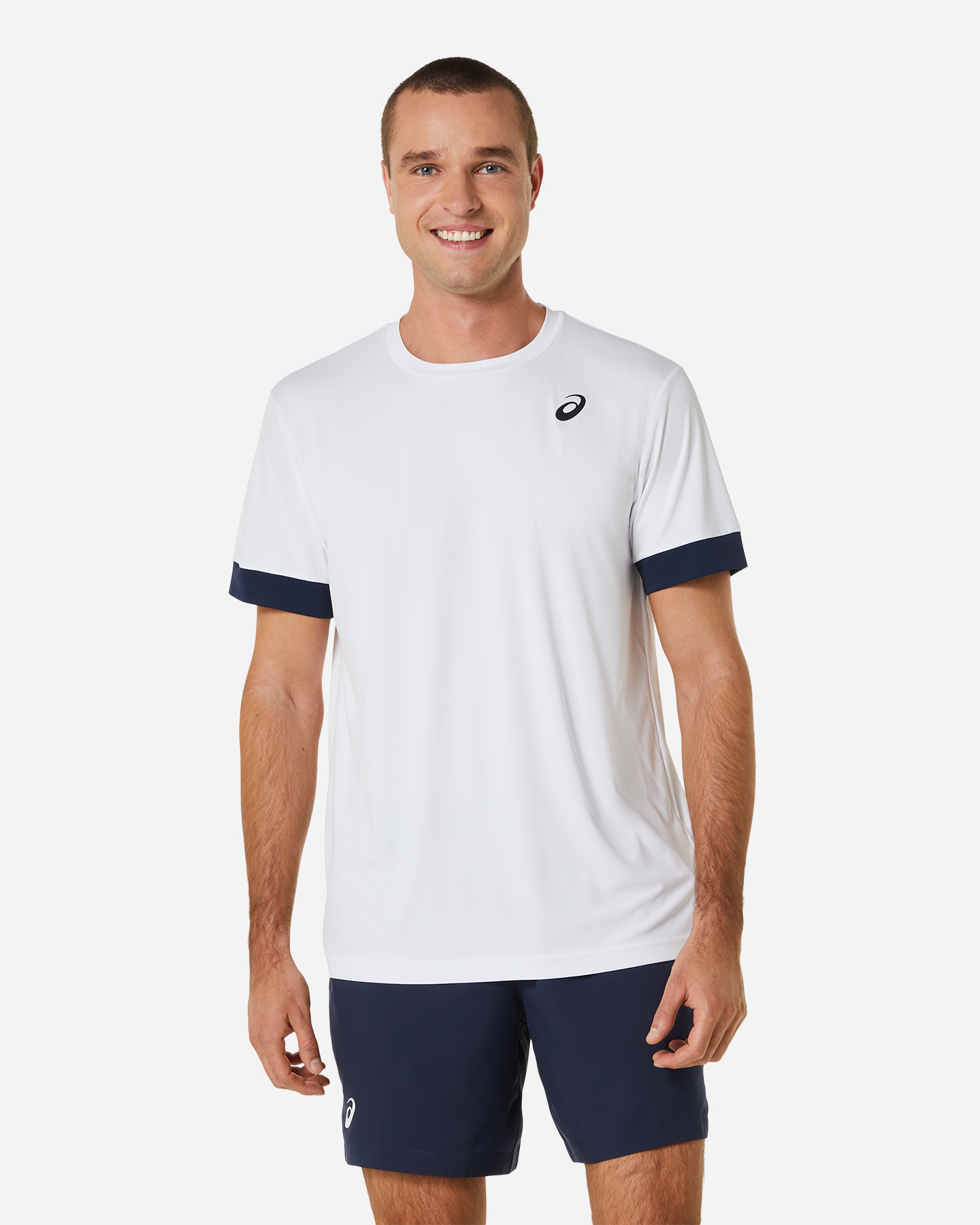 T-shirt tennis ASICS COURT M - Bianco - 0 | Cisalfa Sport