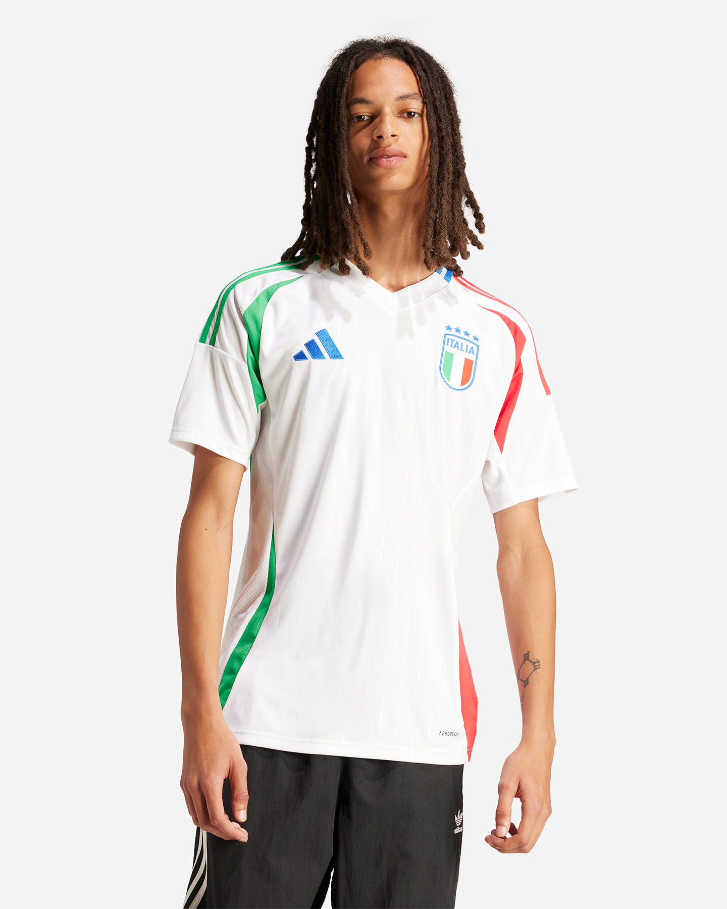 Maglia Calcio Ufficiale Adidas Italia Figc Away M IN0656 Cisalfa