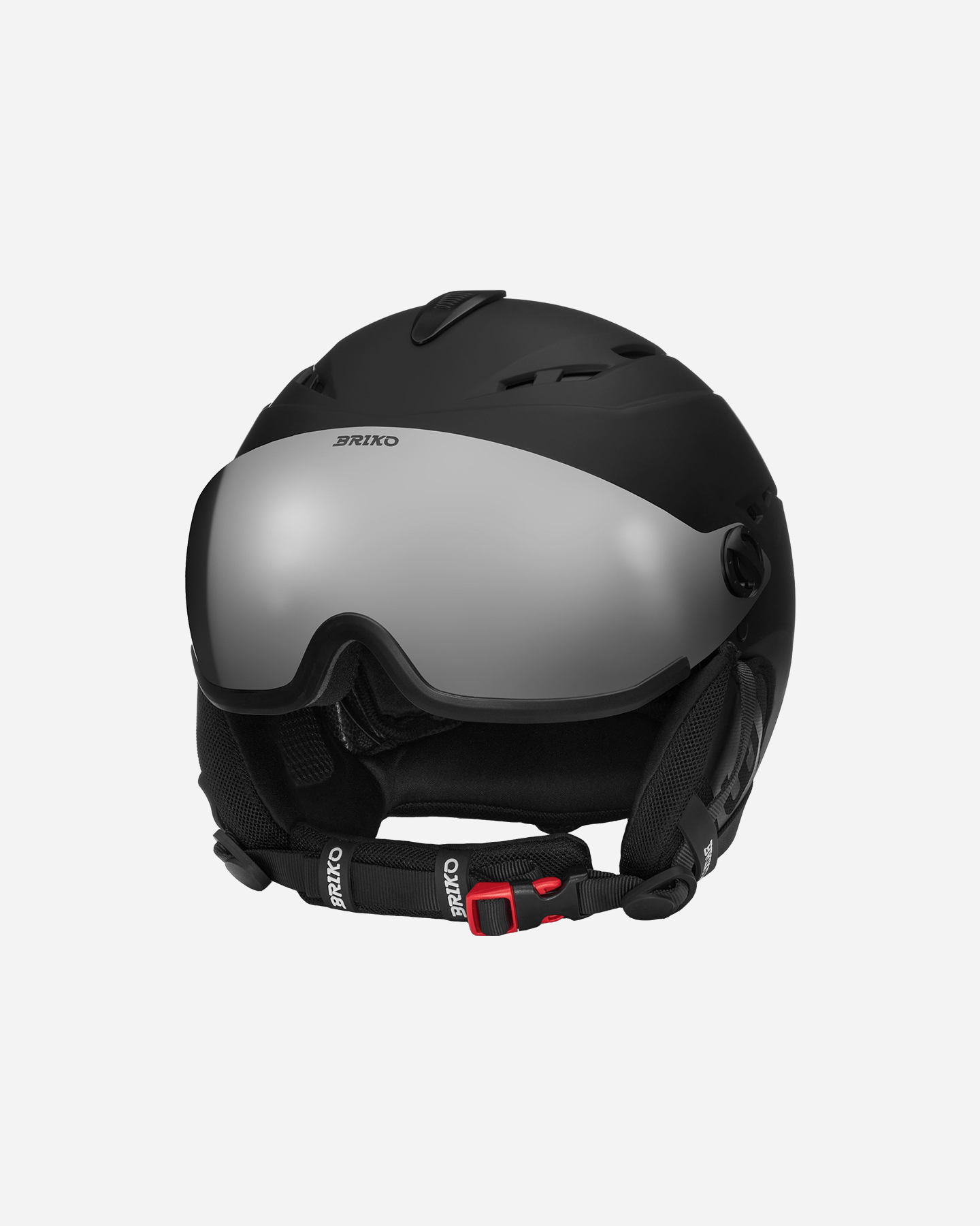Casco sci BRIKO ELIO VISOR M - Nero - 0 | Cisalfa Sport