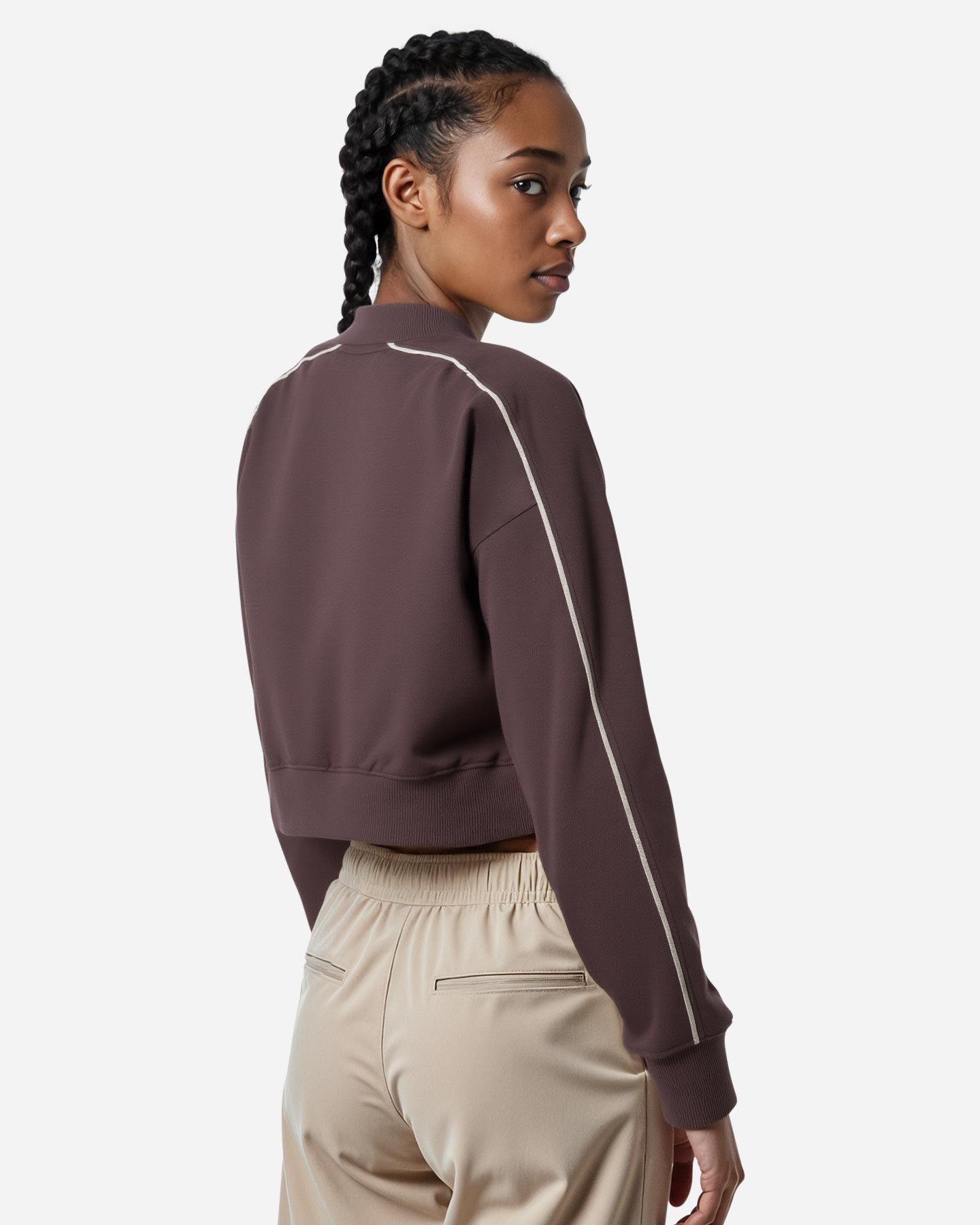 Felpa ARENA ATHLETIC PROGRESS W - Marrone - 4 | Cisalfa Sport