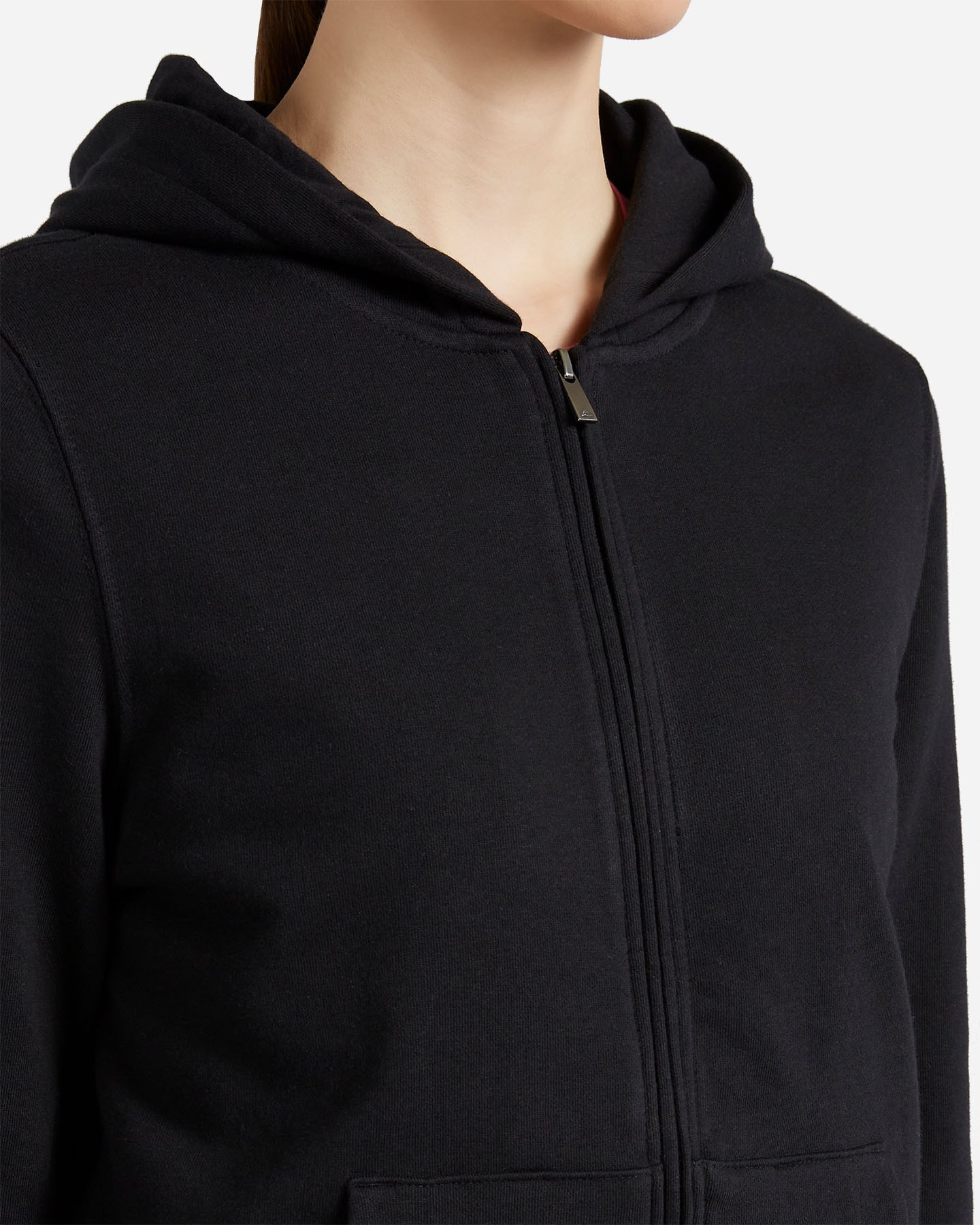 Felpa ABC BASIC W - Nero - 4 | Cisalfa Sport