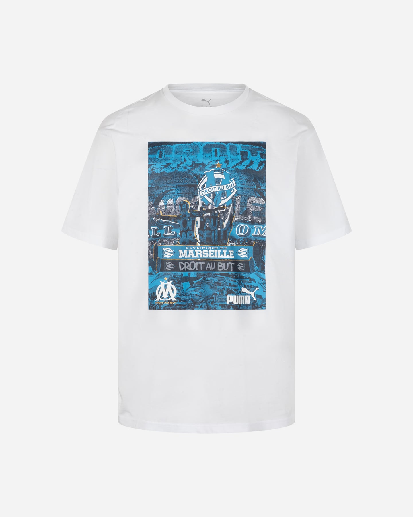 Puma Olympique De Marsiglia Ftblnrgy+24-25 M - Abbigliamento Calcio Ufficiale - Uomo - Color Mix