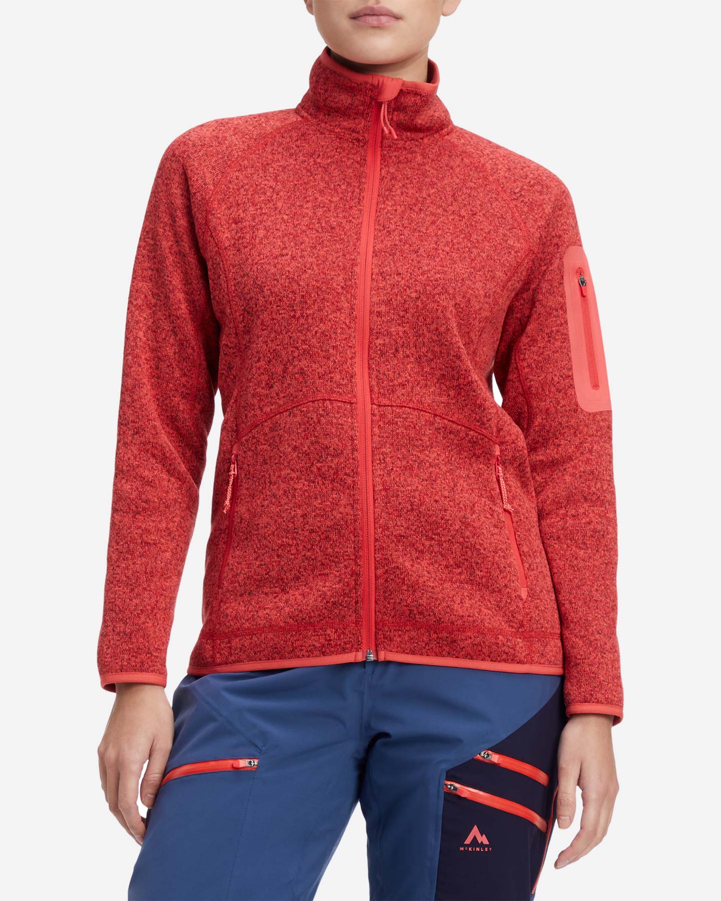 Pile MCKINLEY SKEENA W - Rosso - 1 | Cisalfa Sport