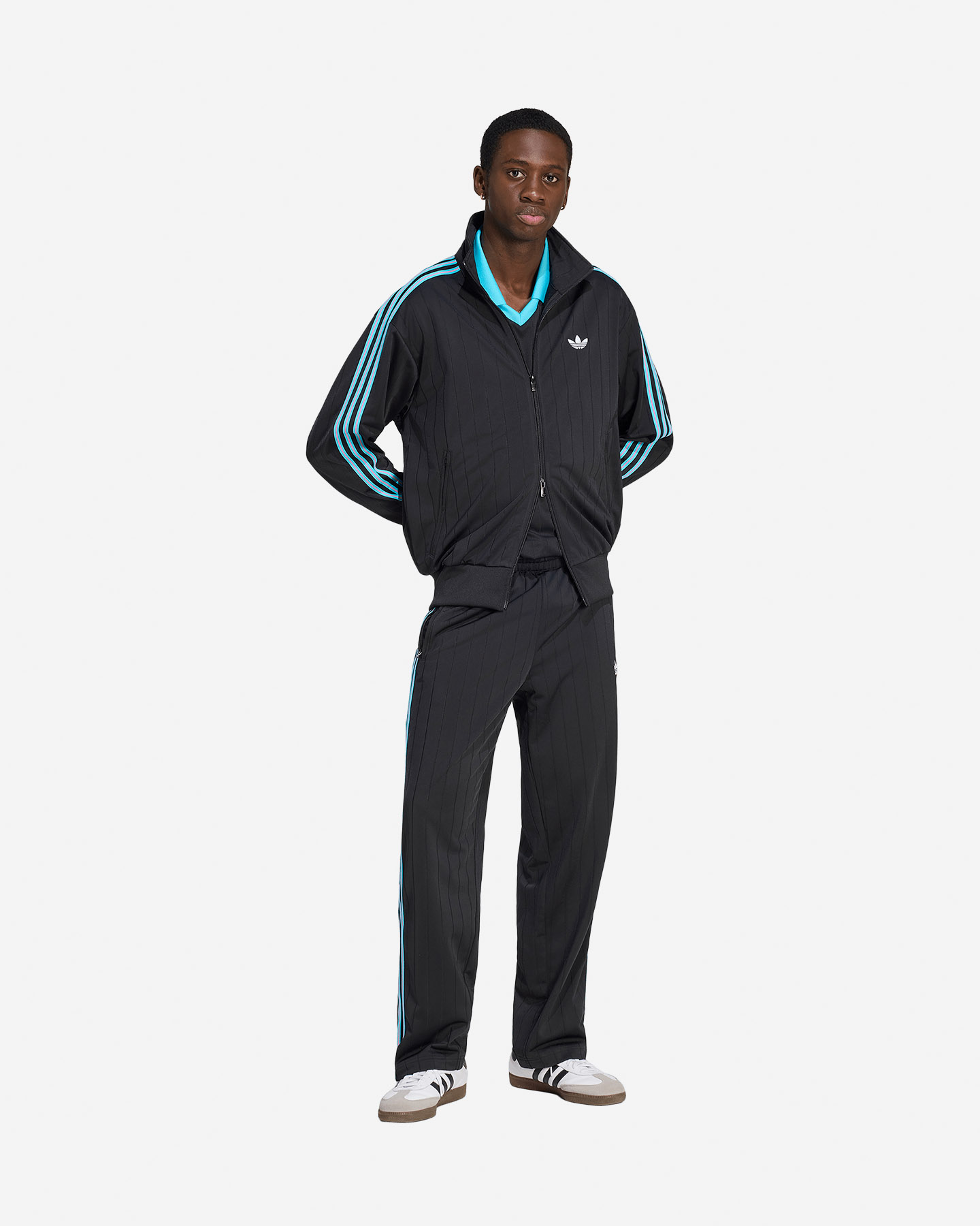Felpa ADIDAS FIREBIRD DROP NEEDLE M - Nero - 2 | Cisalfa Sport
